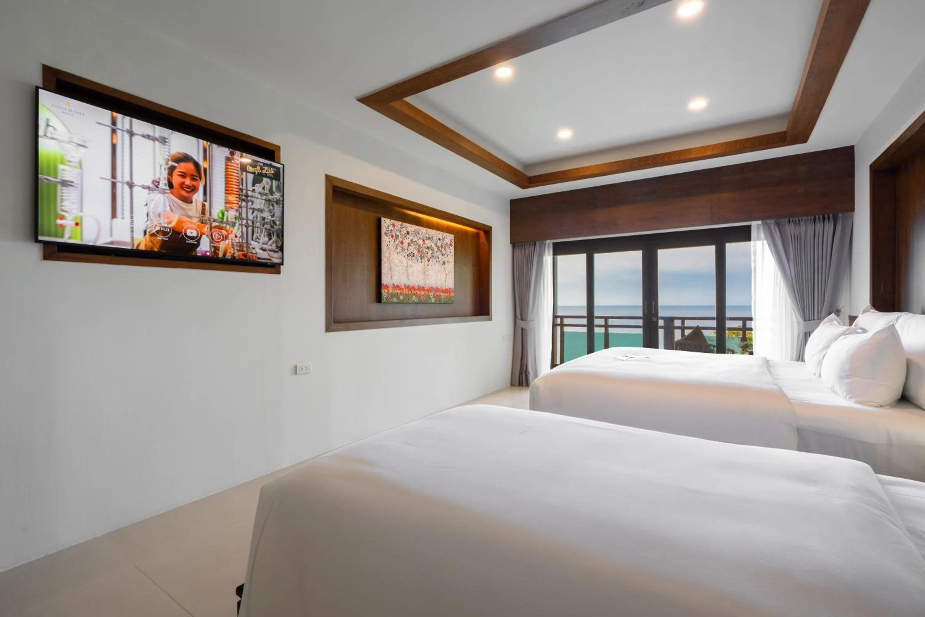 Bed in ANONA SUNSET Boutique