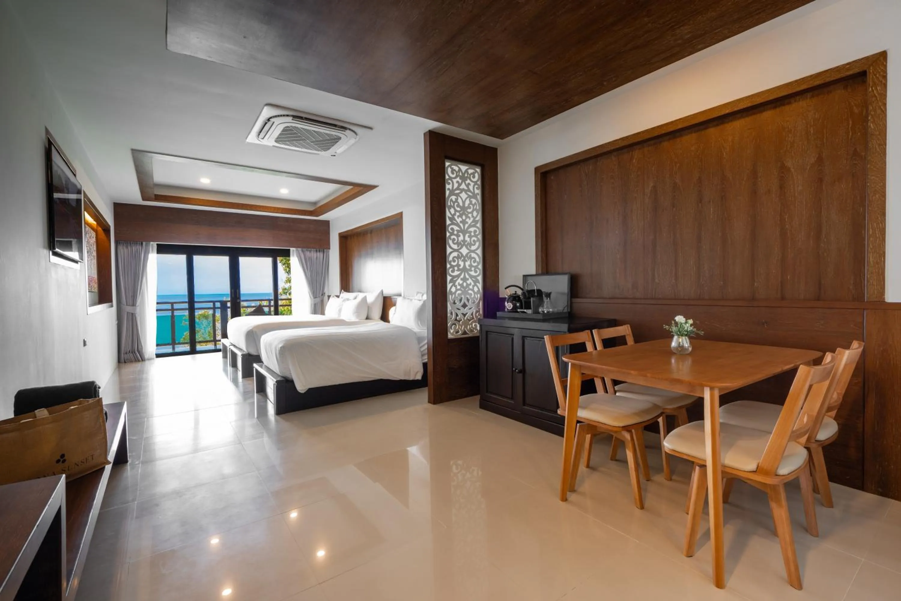 Bed in ANONA SUNSET Boutique