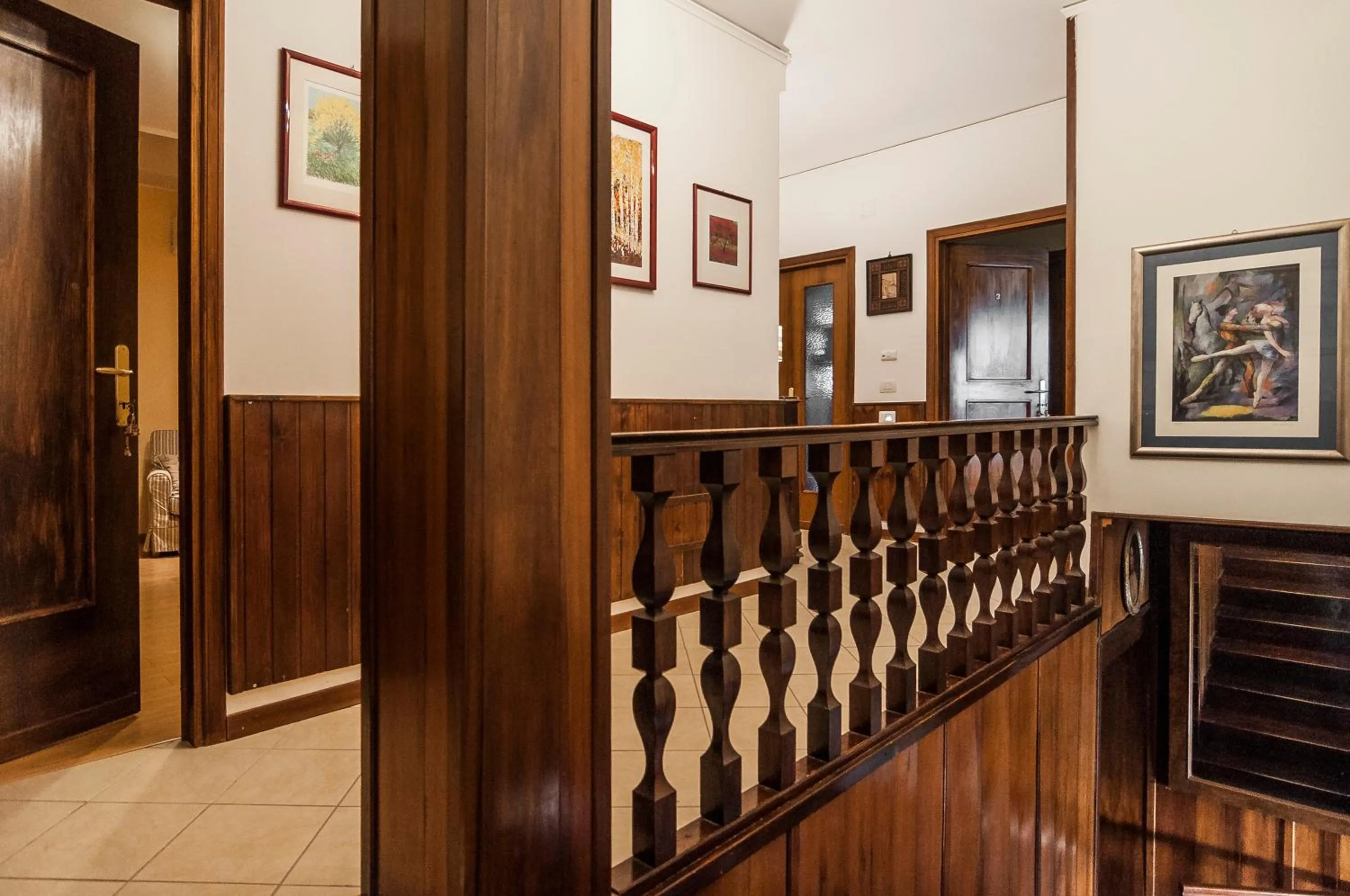 Communal lounge/ TV room in Villa Olga B&B