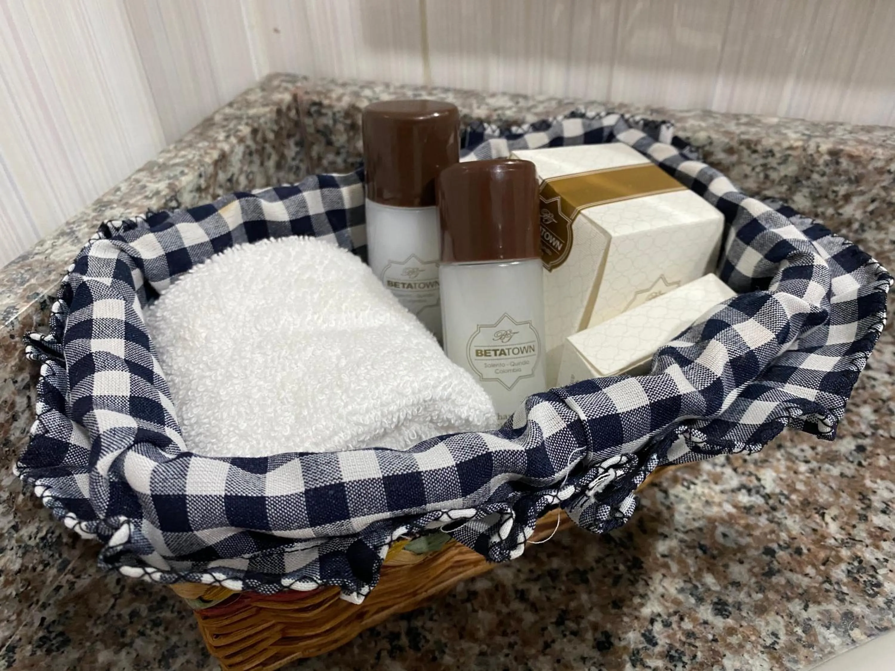 Bathroom in Beta Hotel