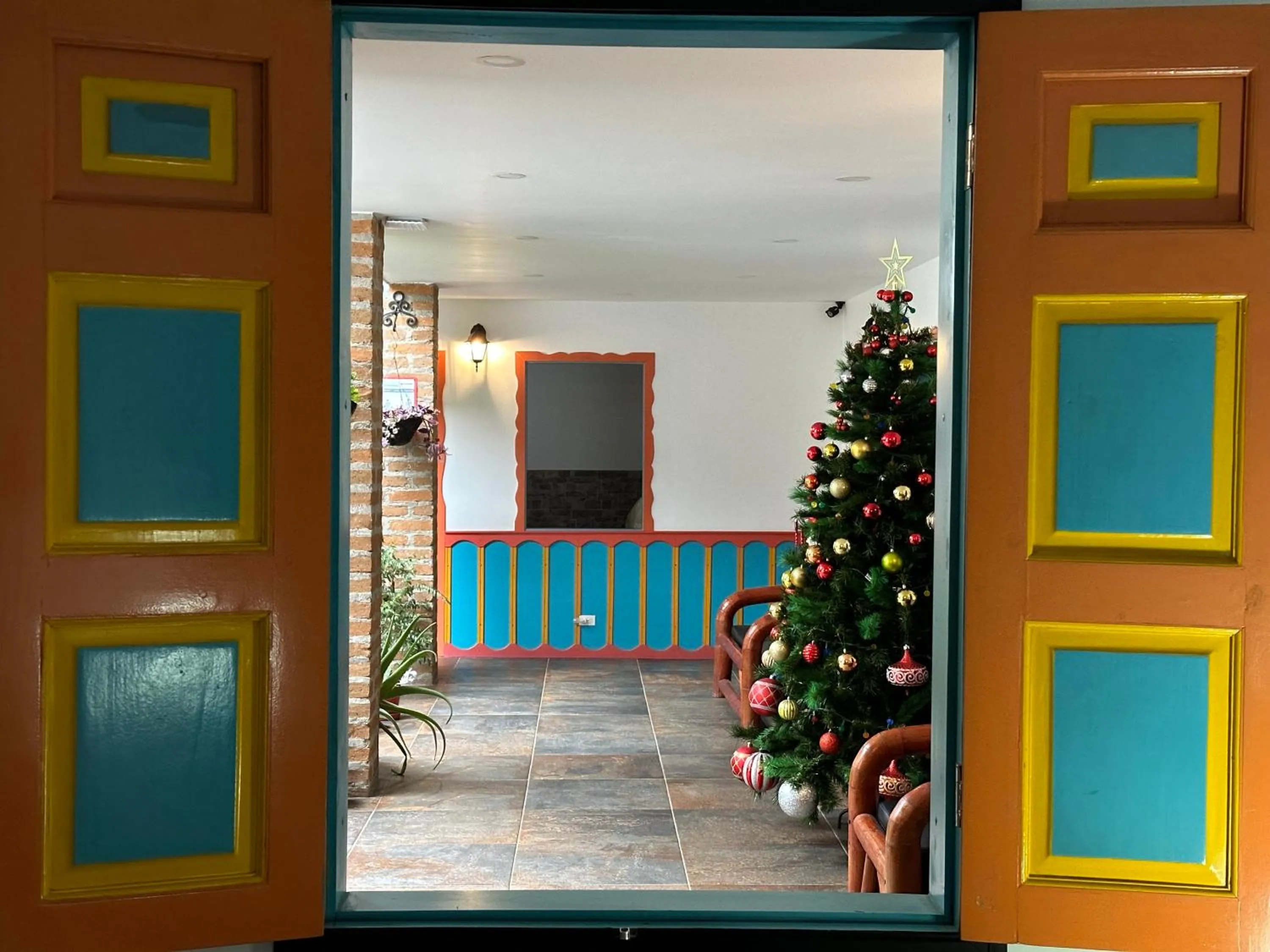 Garden view in Beta Hotel