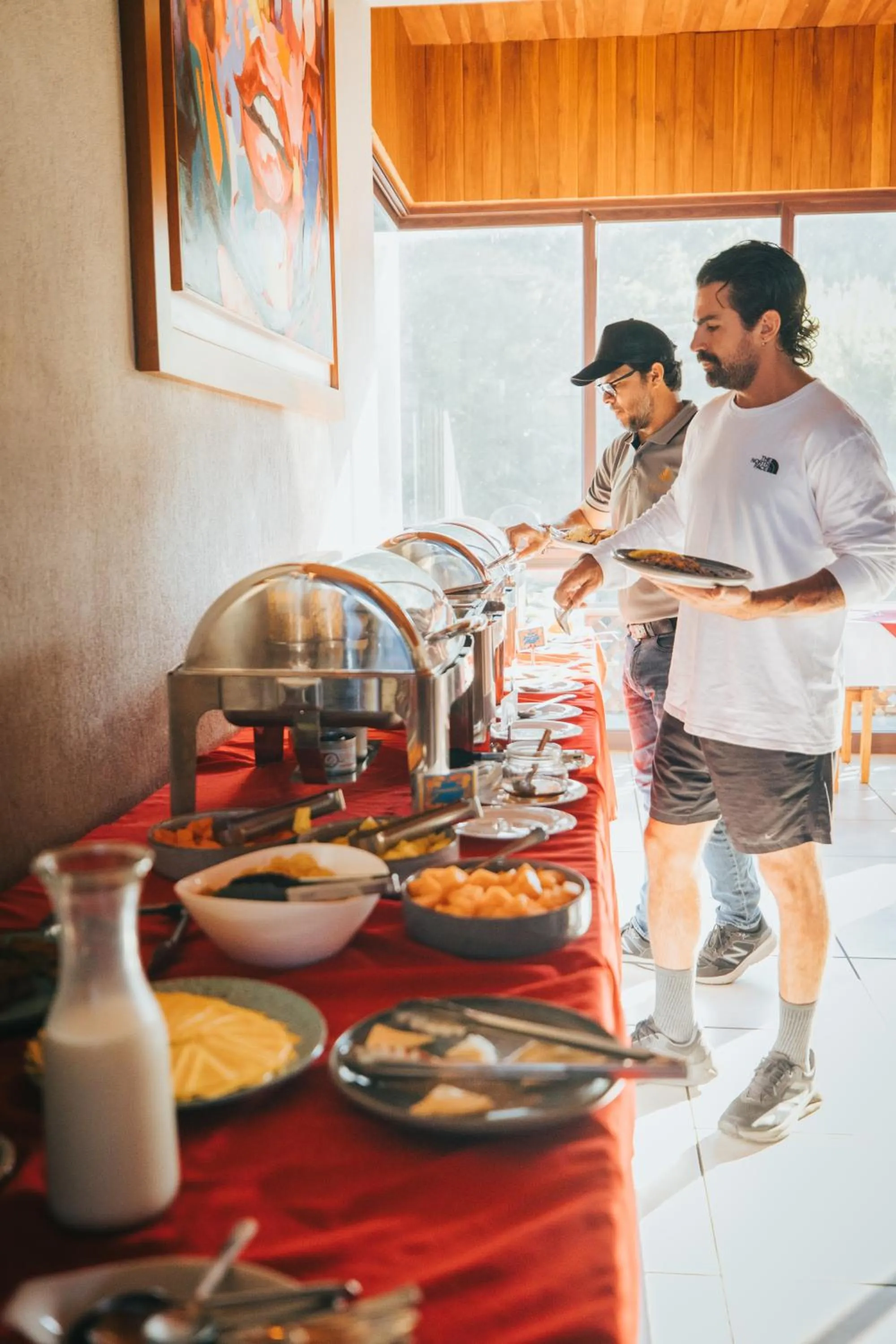 Buffet breakfast in Jaguarundi Jungle Lodge - Monteverde