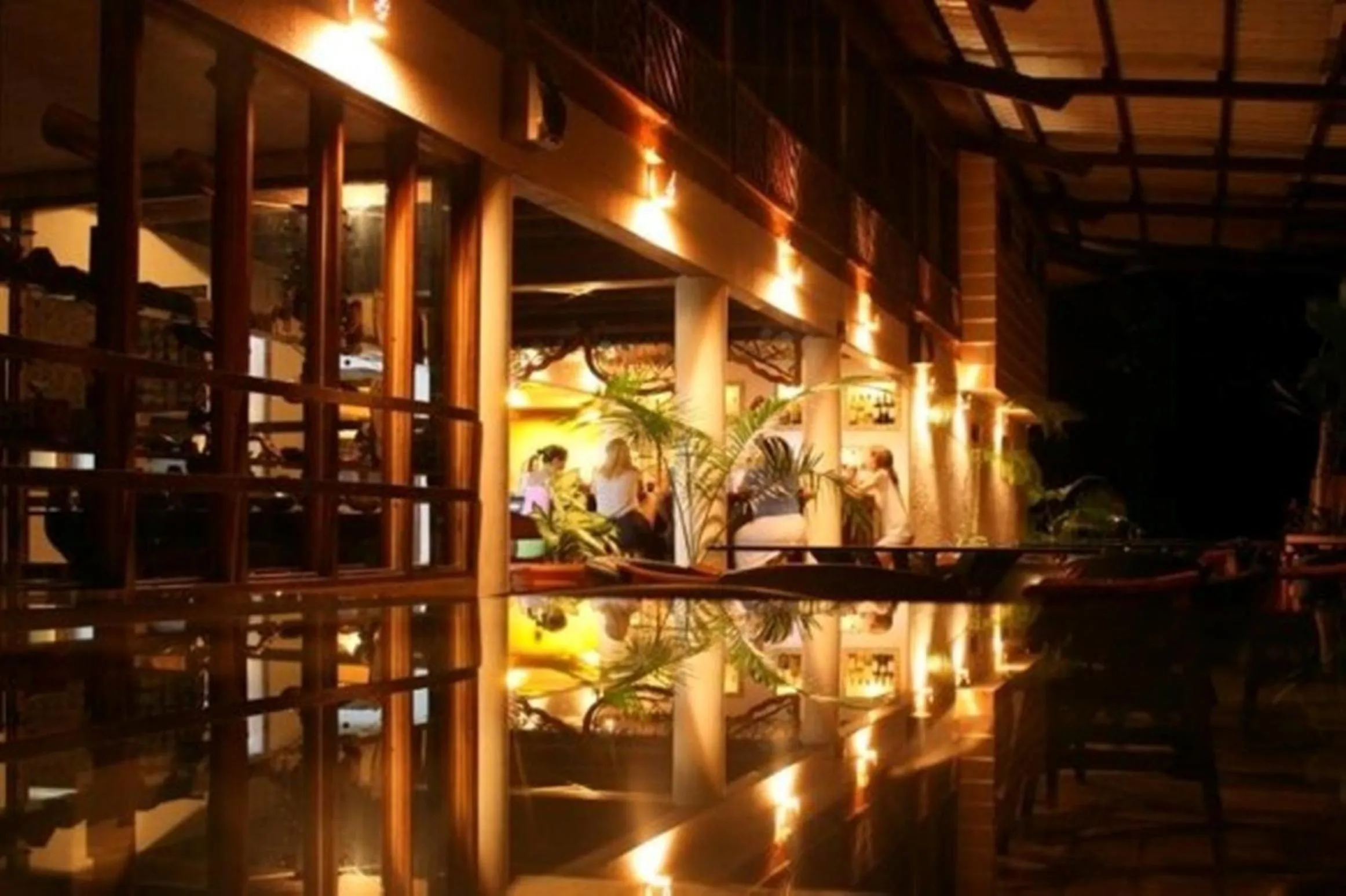 Decorative detail in Selva Verde Lodge