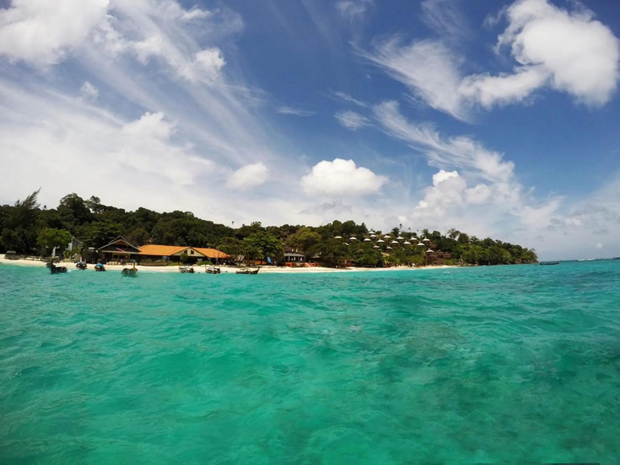 Beach in Phi Phi Long Beach Resort & Villa