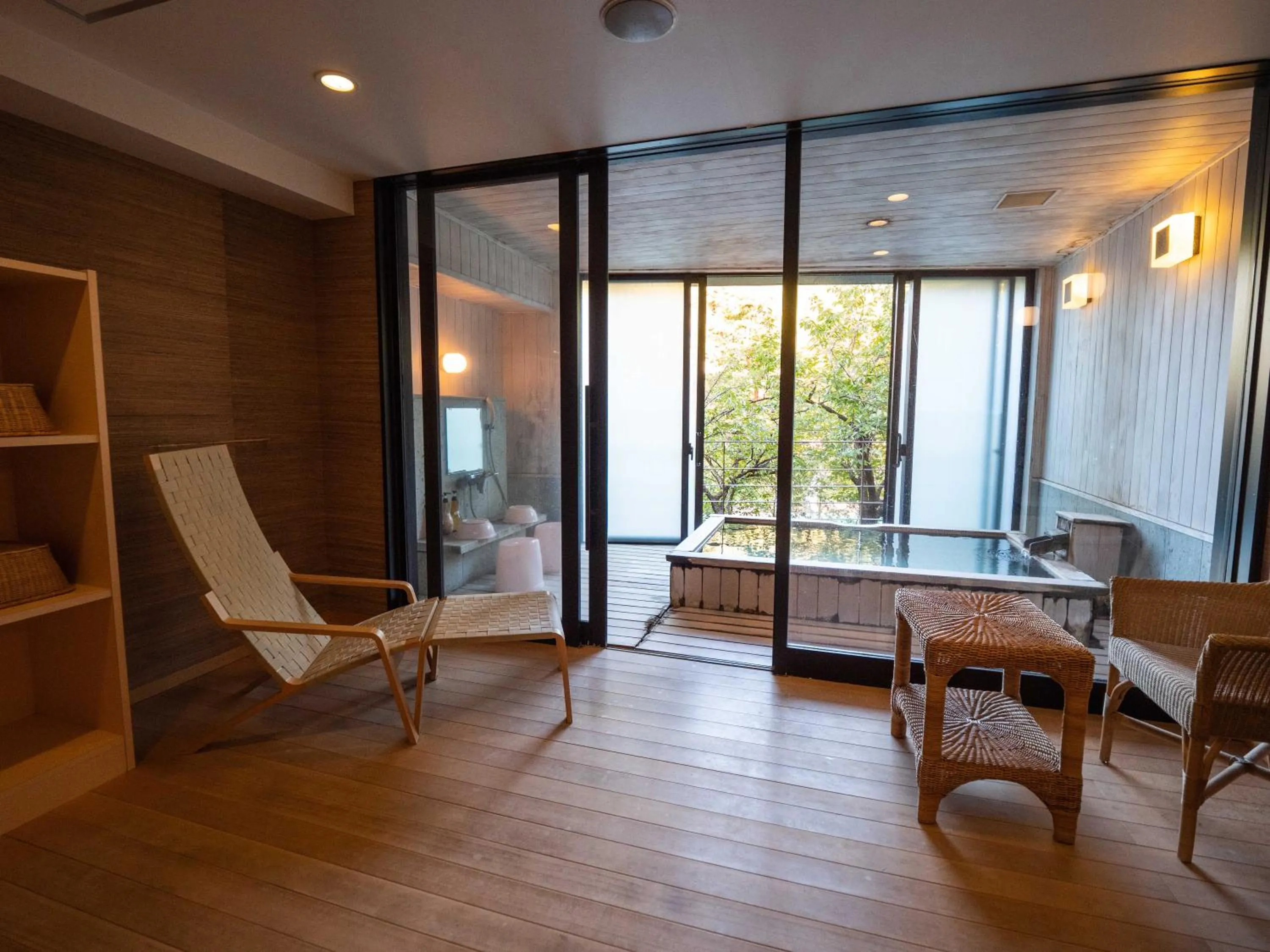 Hot Spring Bath in Matsunoi