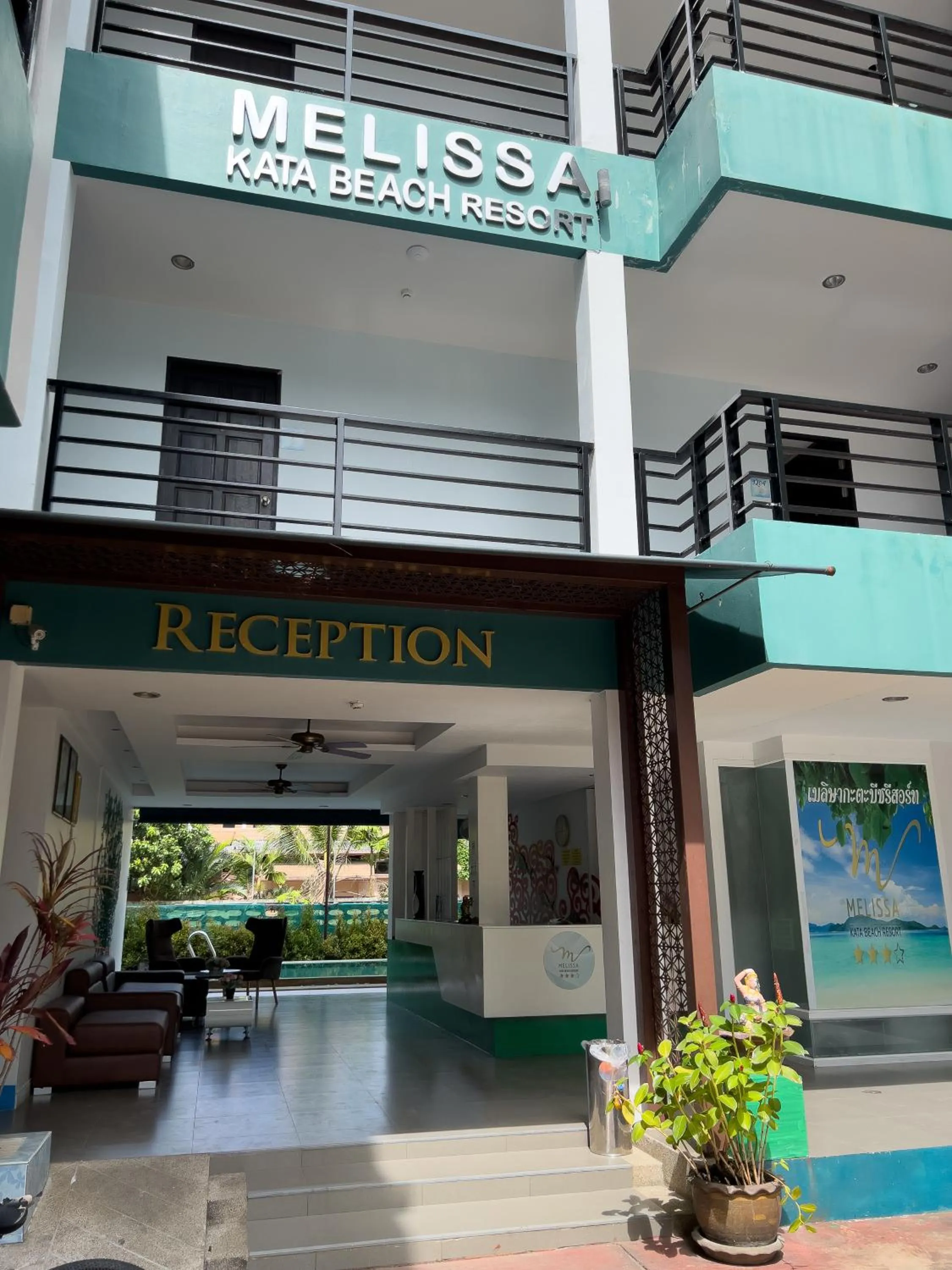 Property building in Melissa Kata Beach Resort