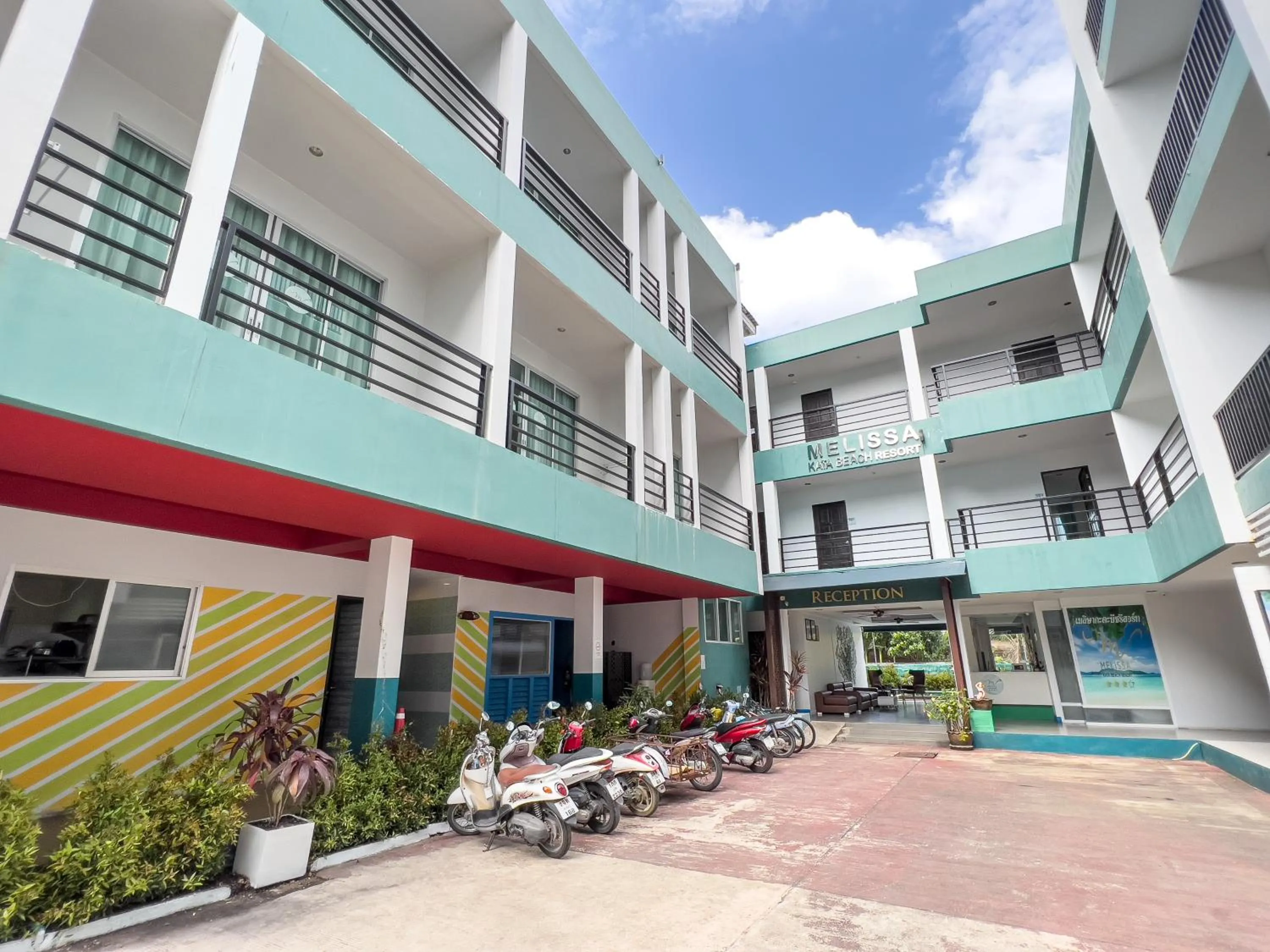 Property building in Melissa Kata Beach Resort
