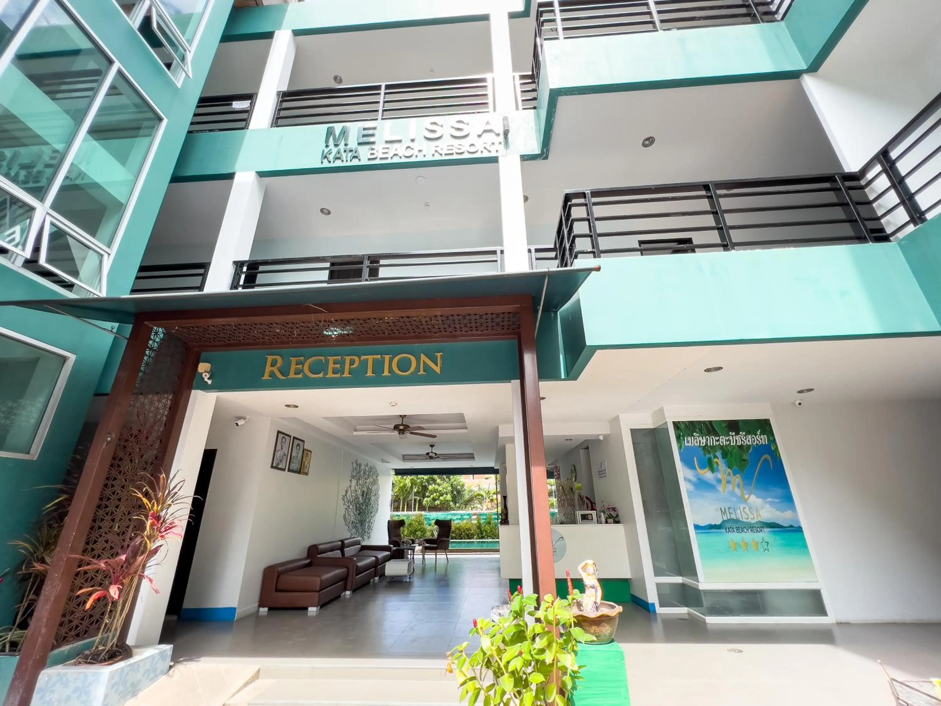 Property building in Melissa Kata Beach Resort