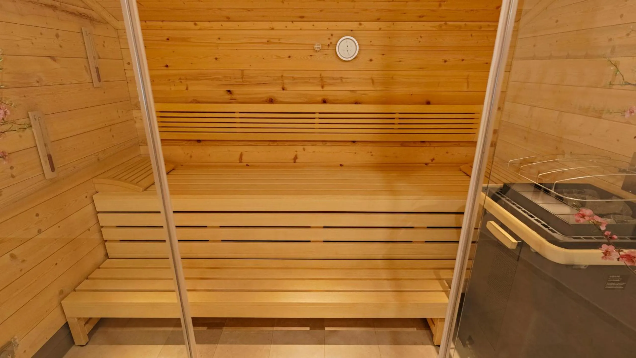 Sauna in alpen select apartments Kleinwalsertal