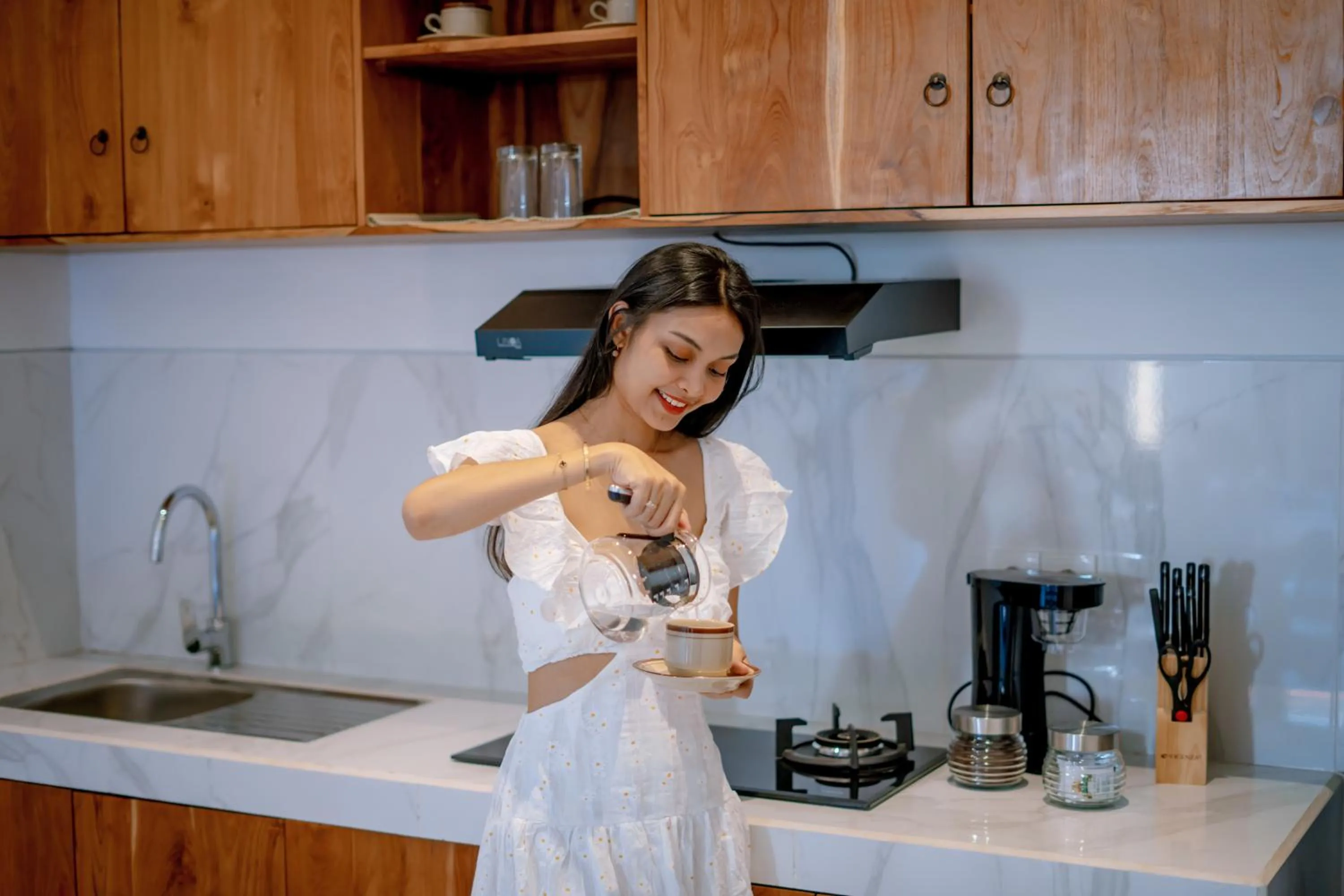 People in Sapta D'Villa Residence by Purely