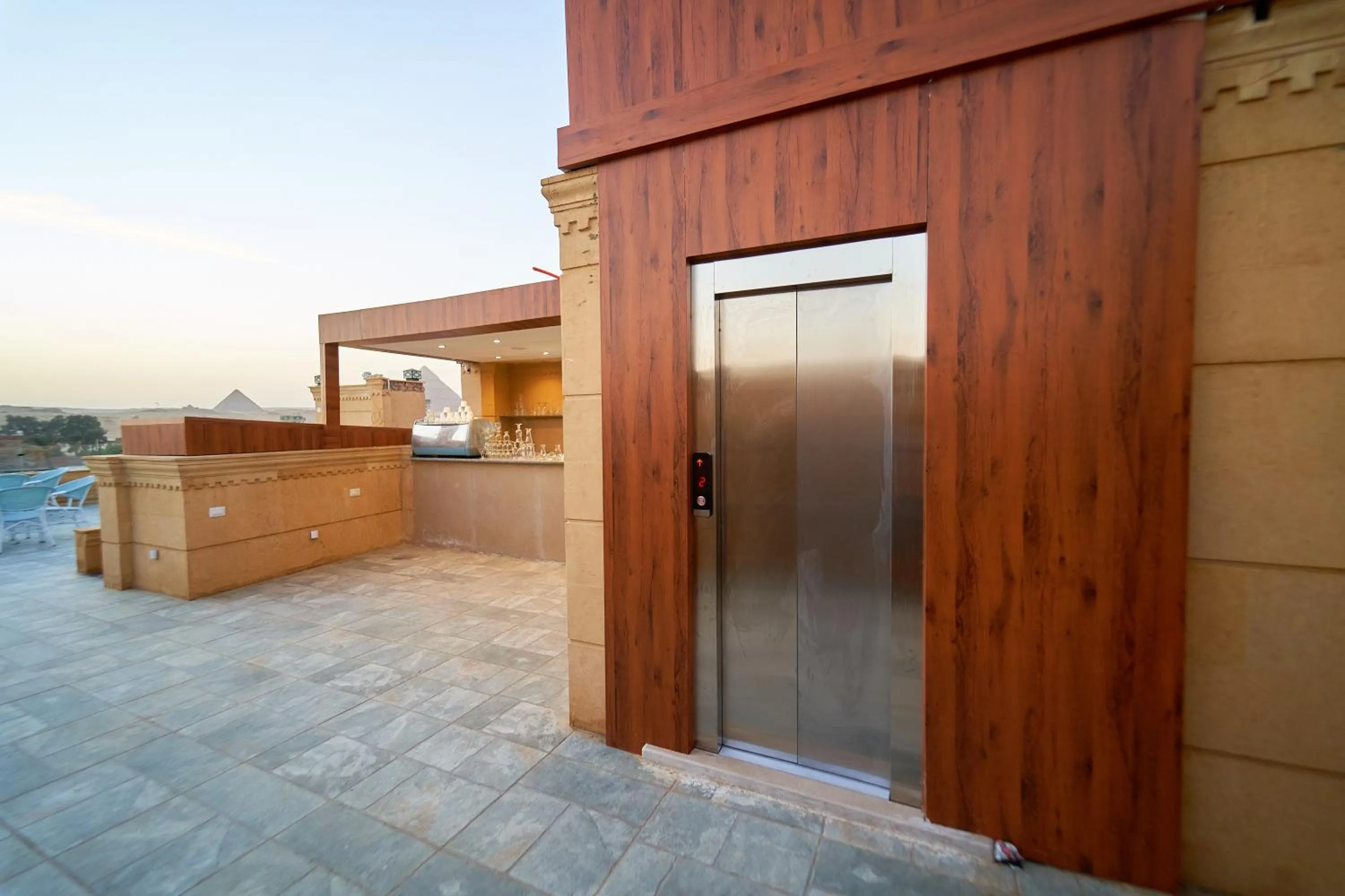 Day in Crown Pyramids View Hotel