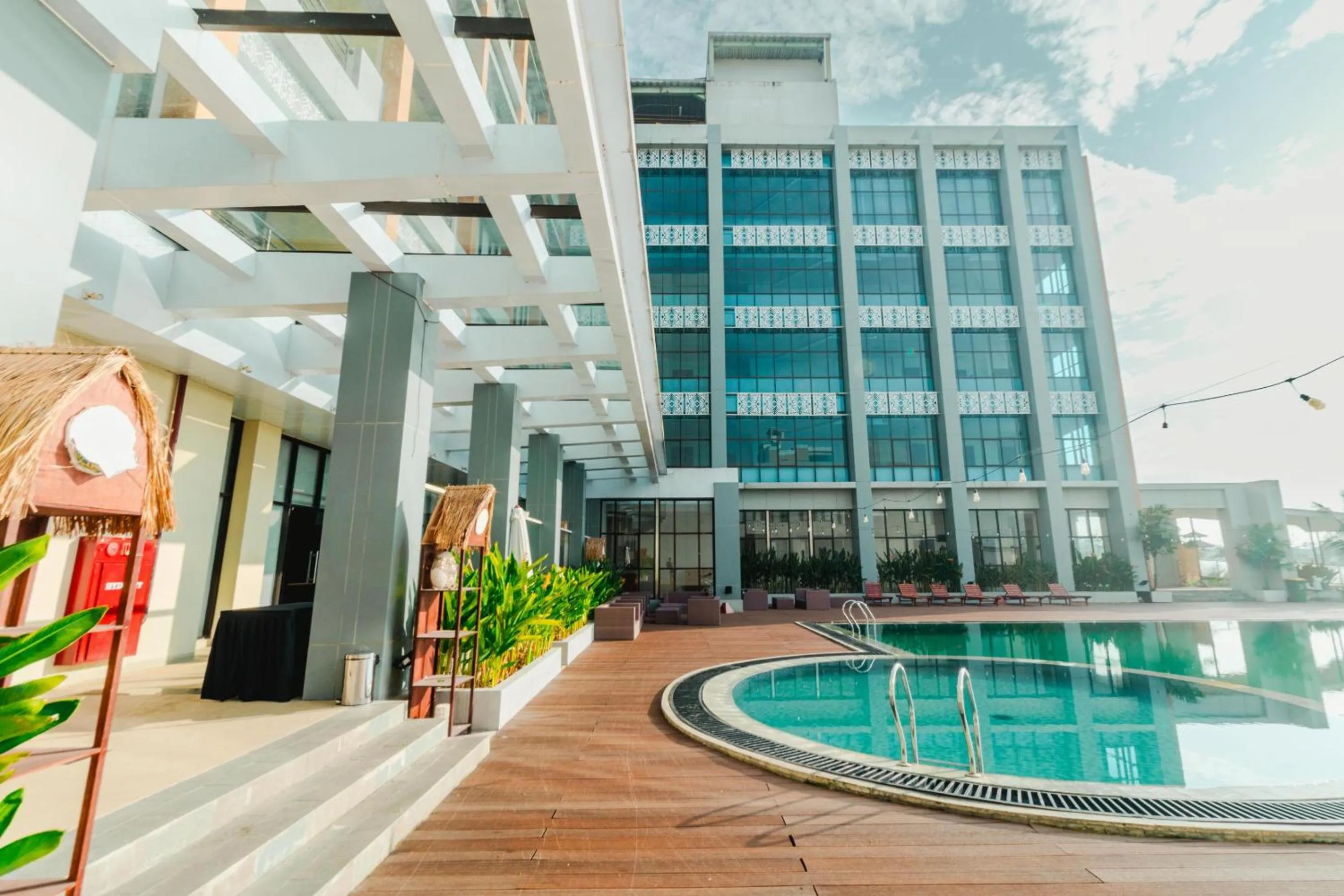 Property building in De Balen Soultan Hotel