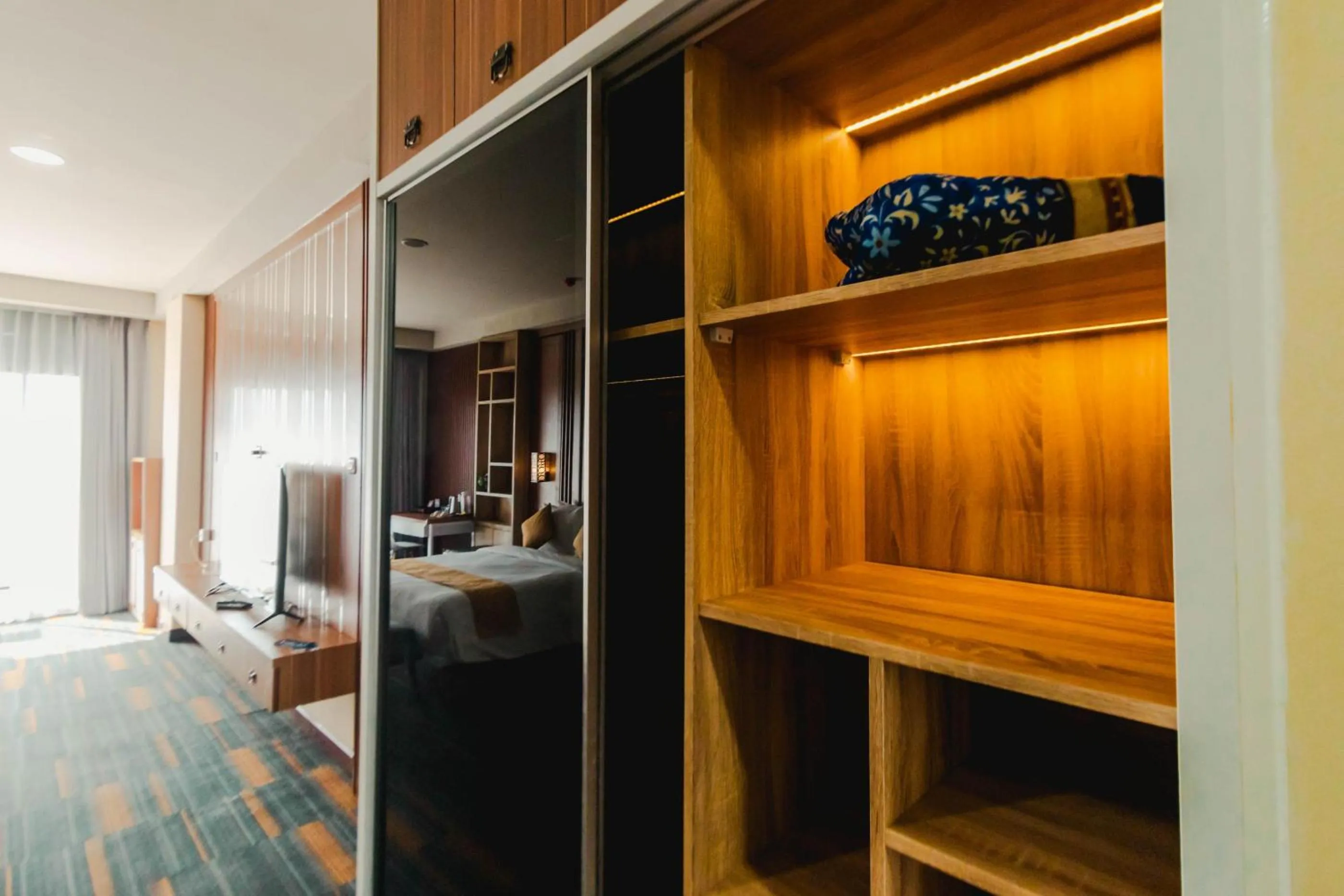 Bed in De Balen Soultan Hotel