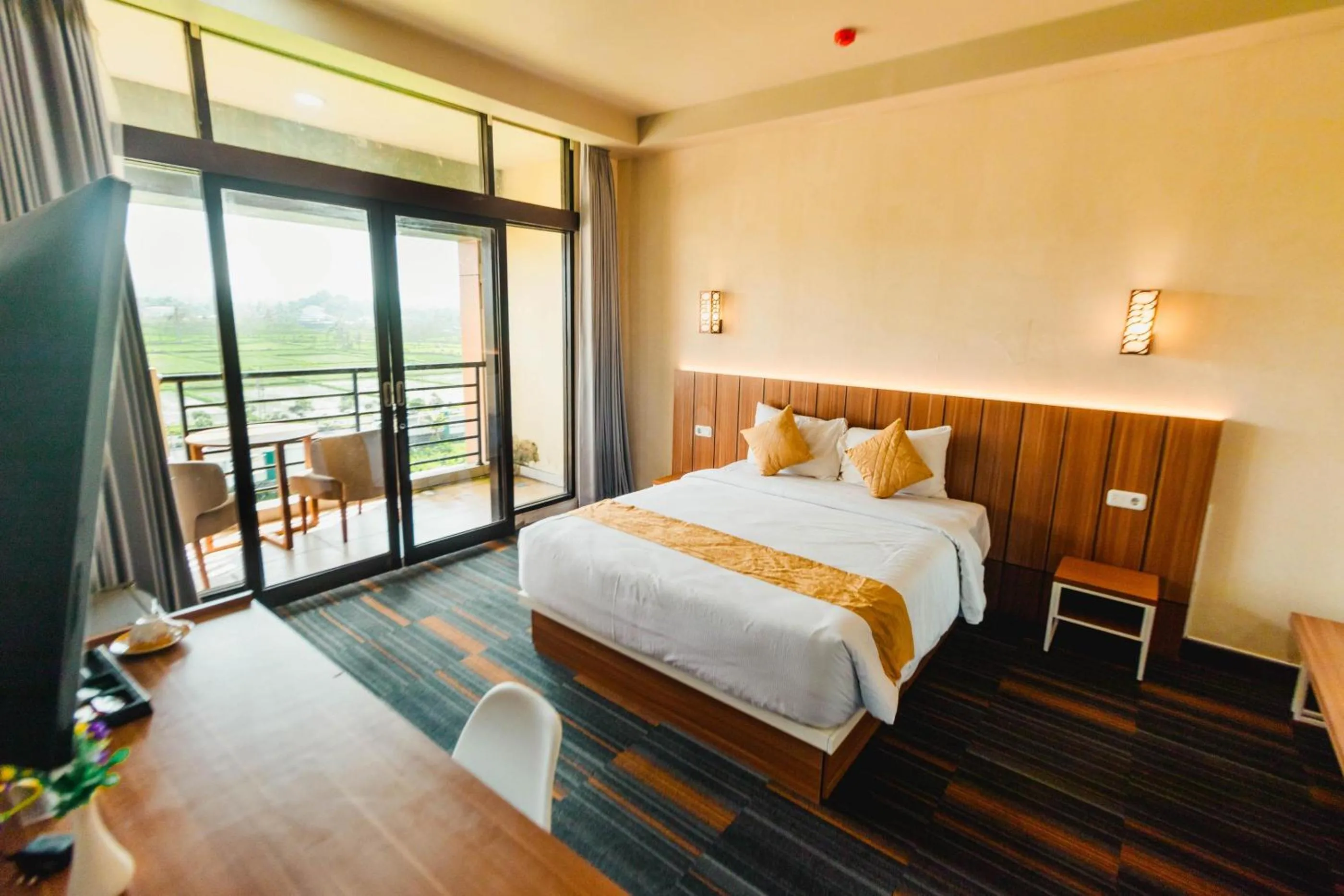 Bed in De Balen Soultan Hotel