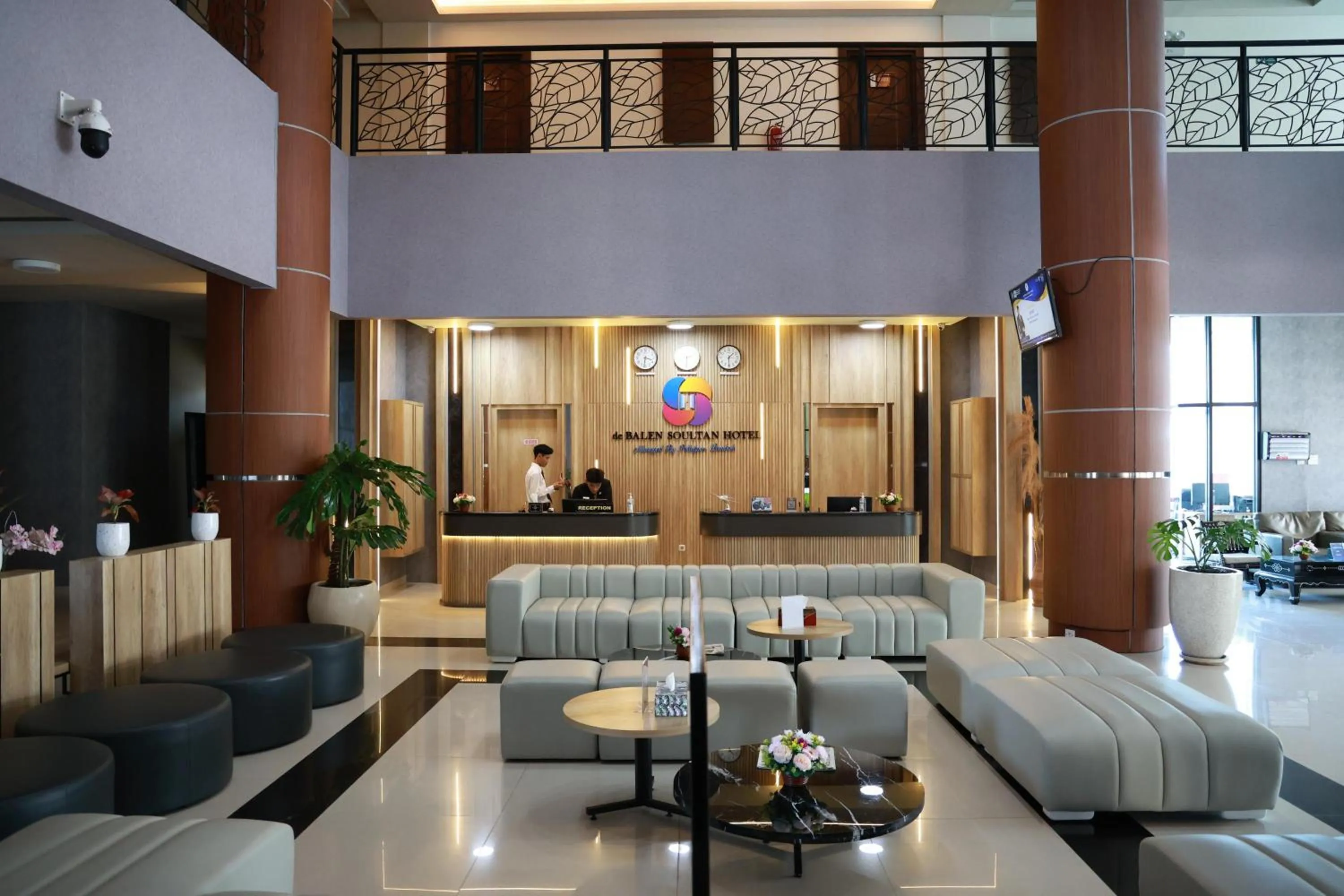 Lobby or reception in De Balen Soultan Hotel