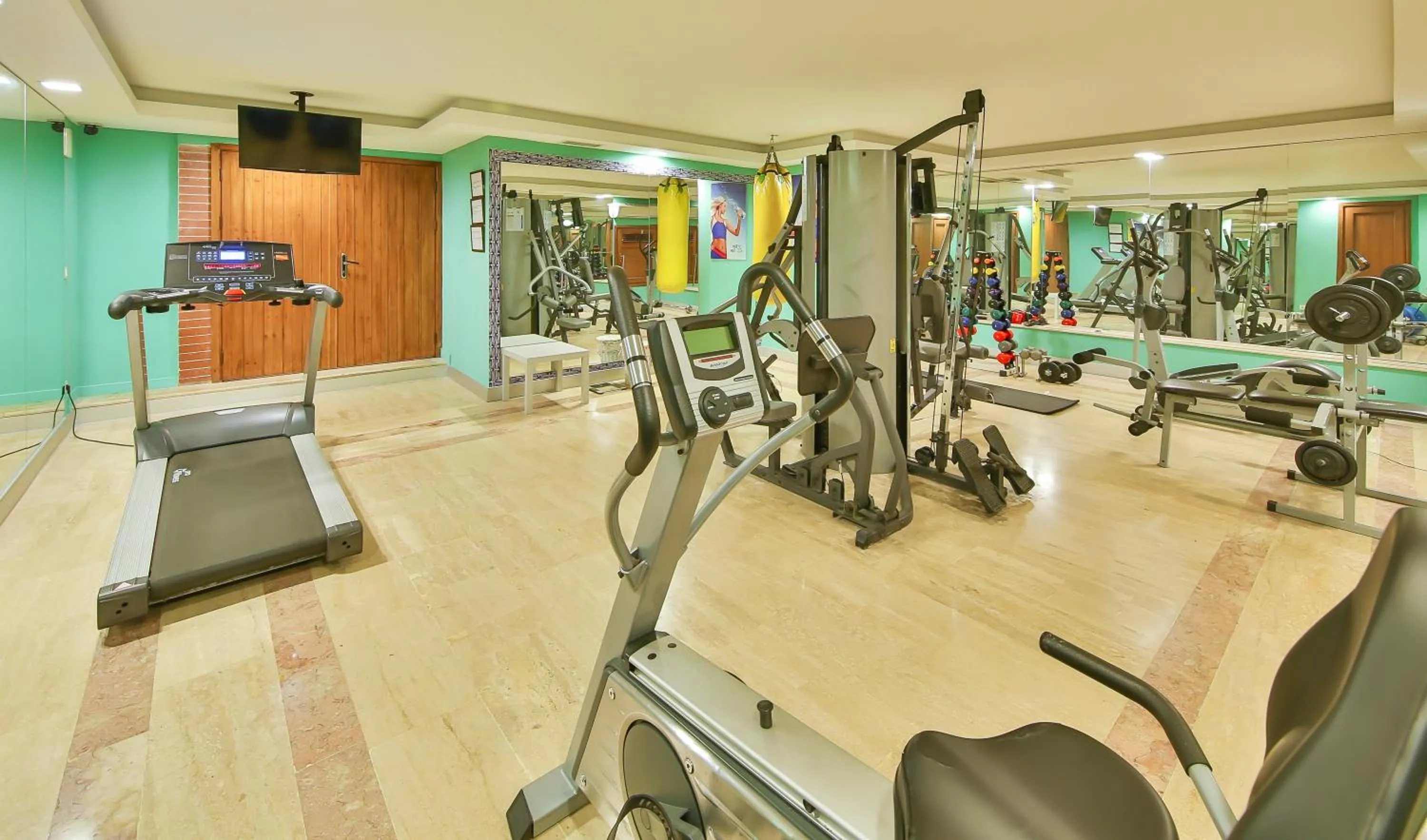 Fitness centre/facilities in Ramada By Wyndham İstanbul Taksim