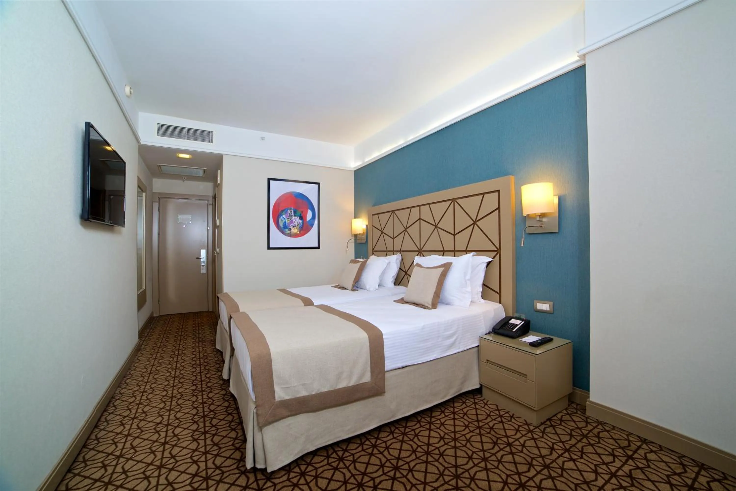 Bed in Ramada By Wyndham İstanbul Taksim