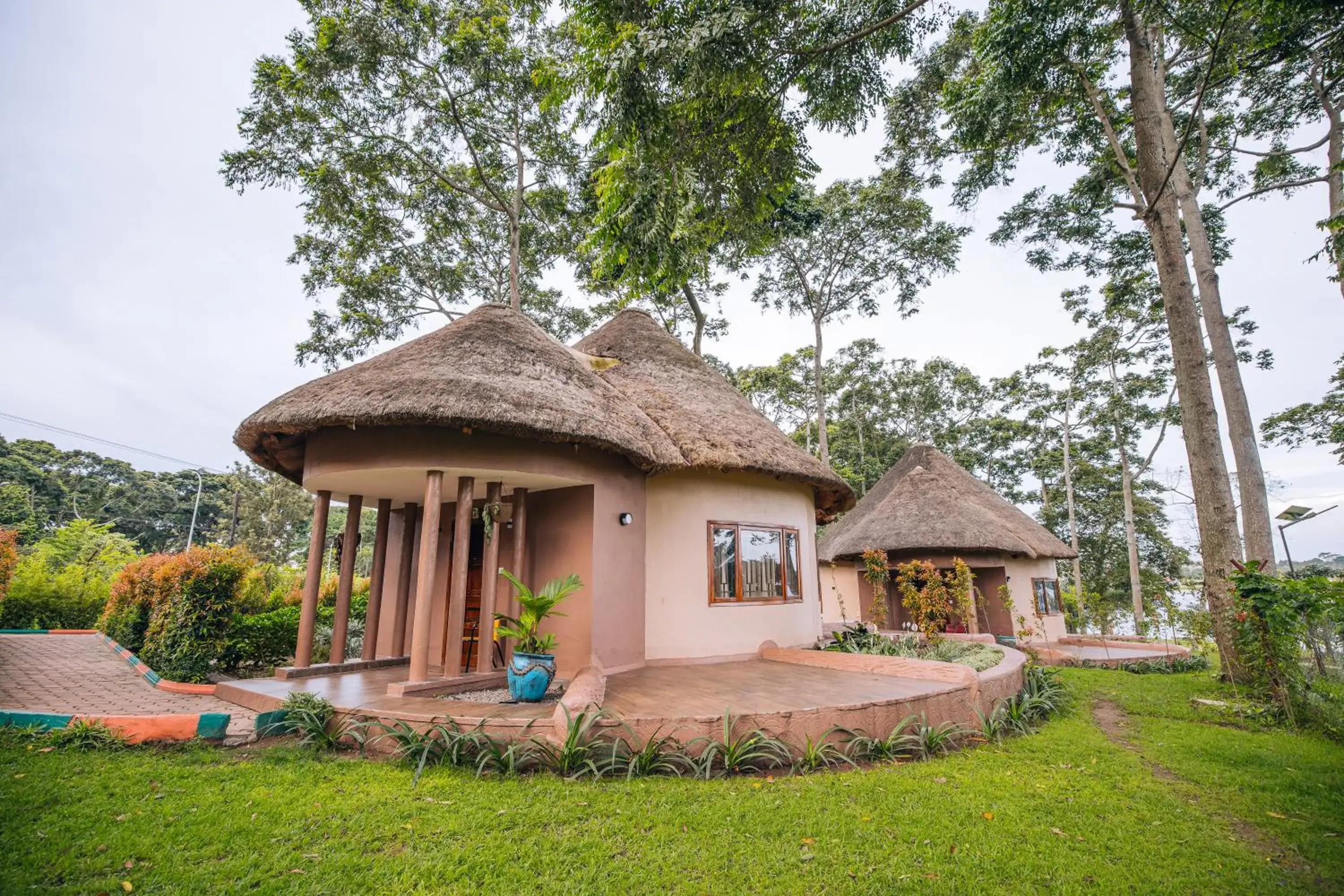 Double Room with Lake View - single occupancy in De Rain Eco Beach Resort Double Room with Lake View - single occupancy in De Rain Eco Beach Resort