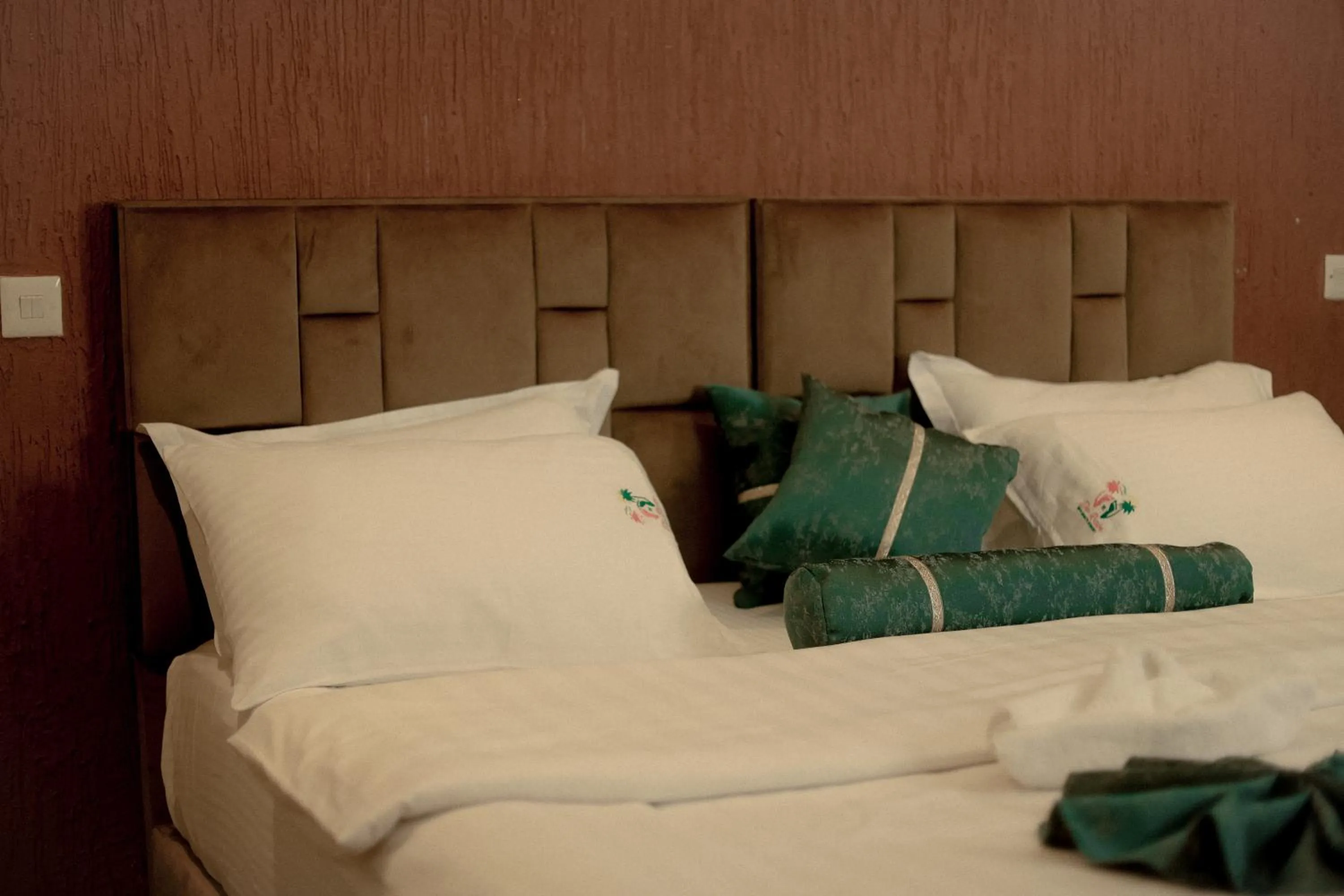 Bed in De Rain Eco Beach Resort