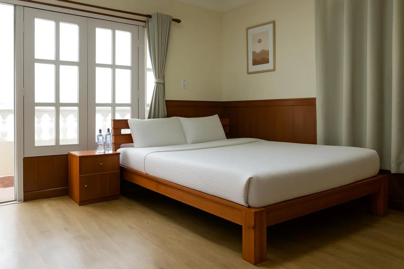 Bed in Suva Garden Hotel