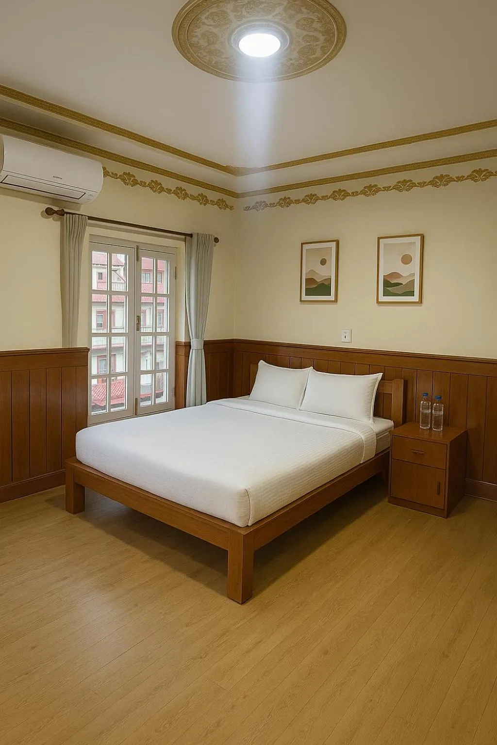 Bed in Suva Garden Hotel