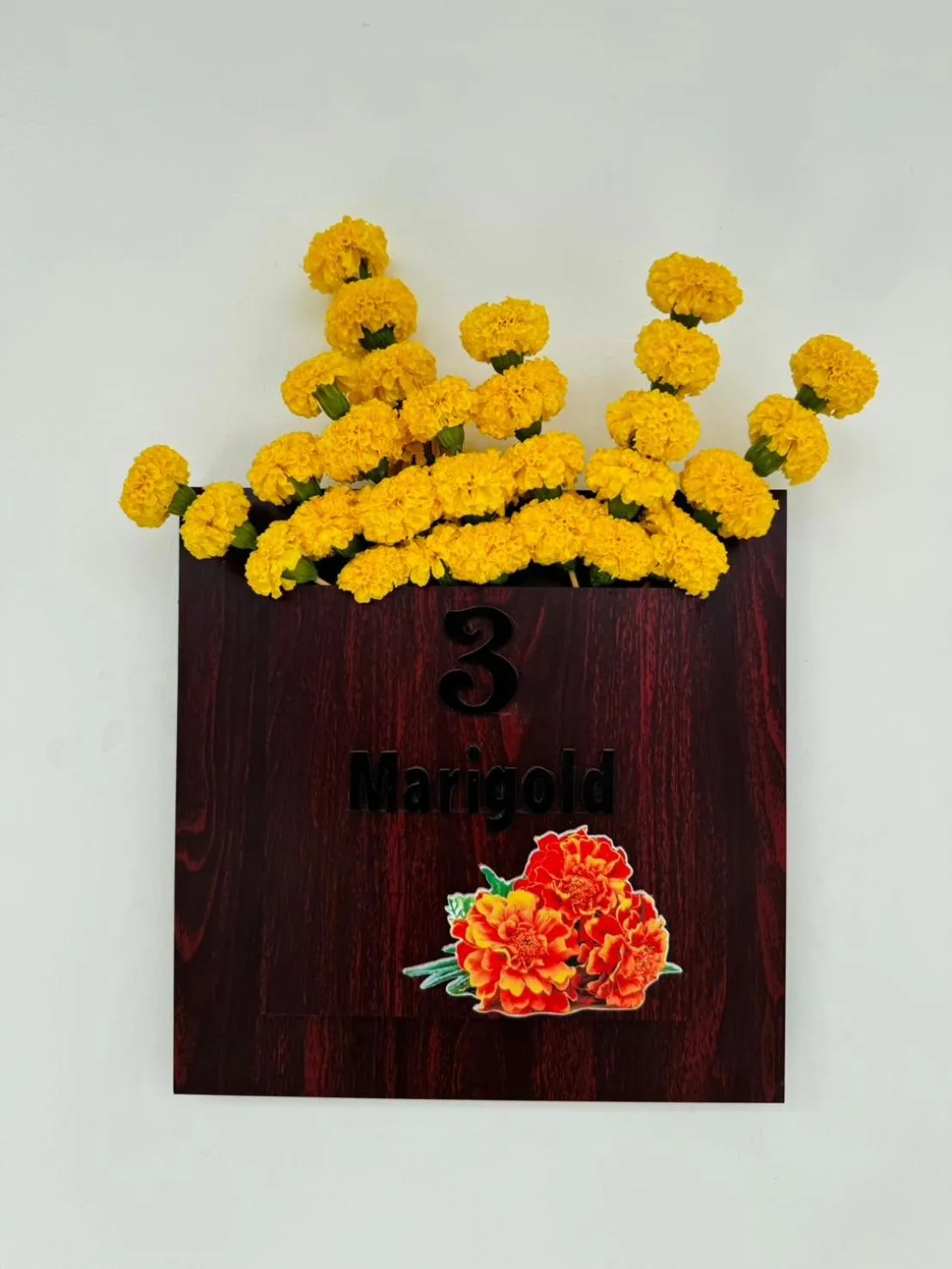 Decorative detail in Garden House Rice Field and Mountain View