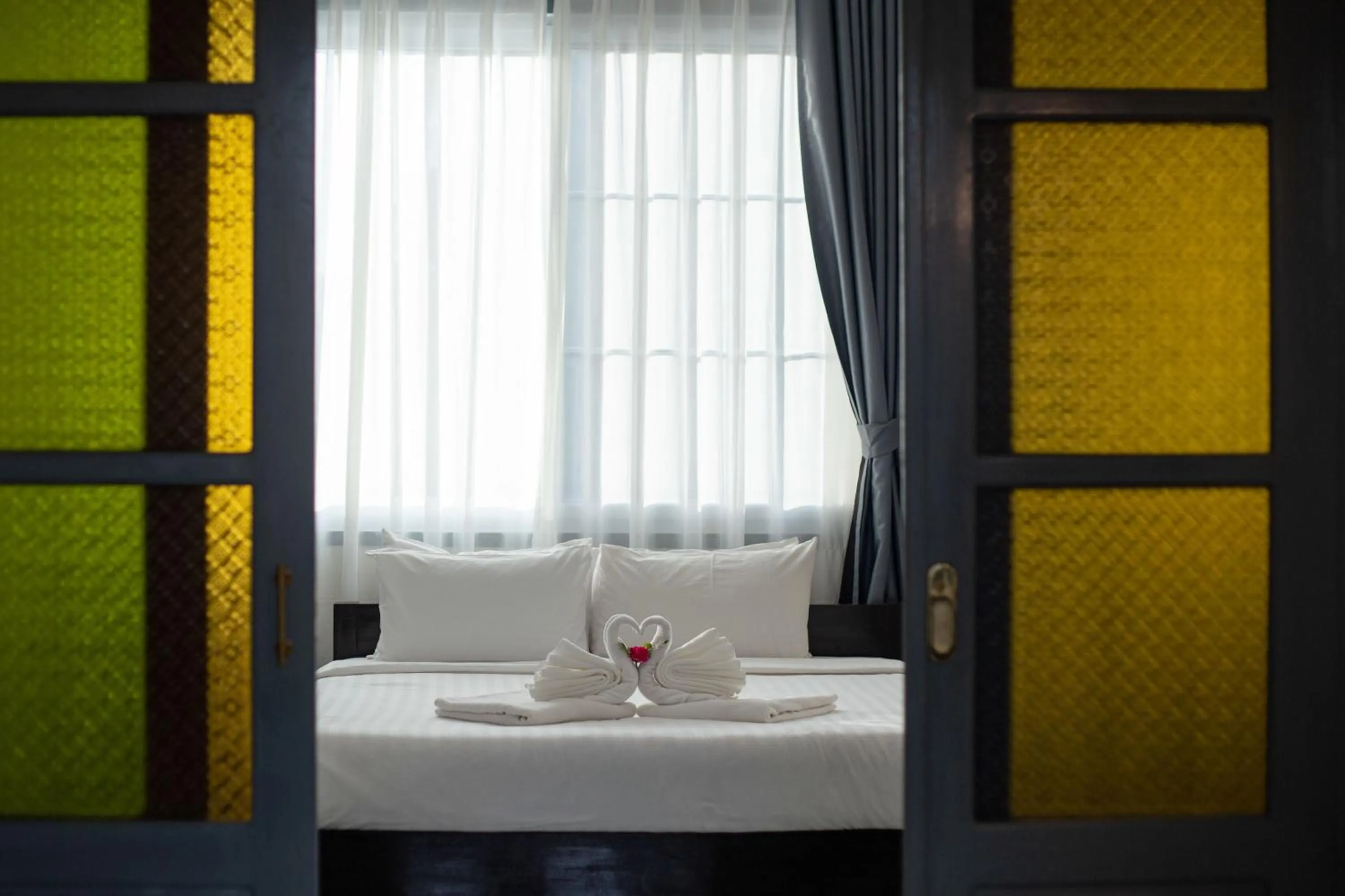 Property building in Garden House Rice Field and Mountain View