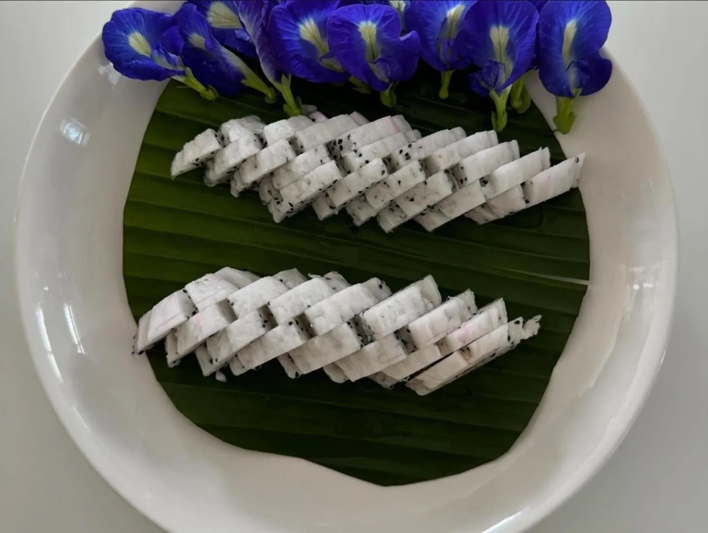 Decorative detail in Garden House Rice Field and Mountain View