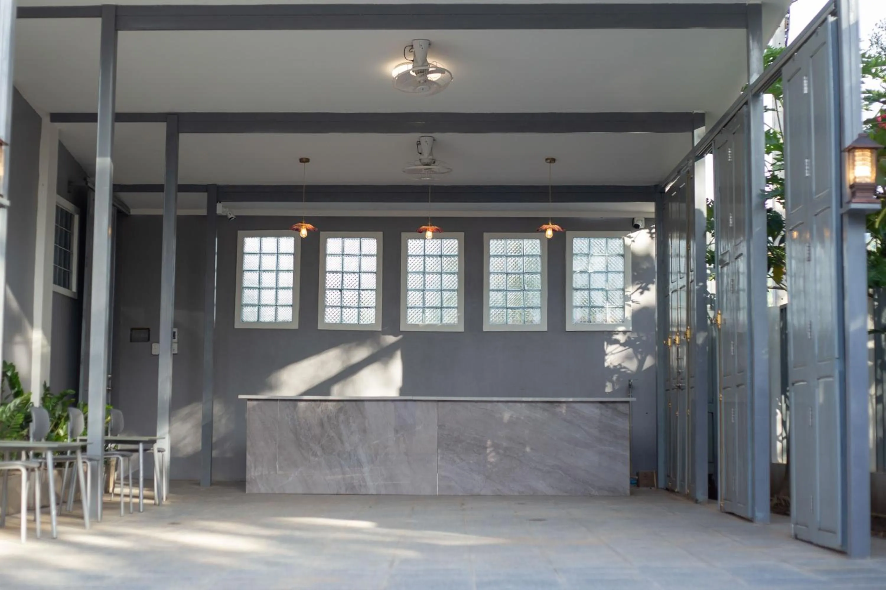 Lobby or reception in Garden House Rice Field and Mountain View