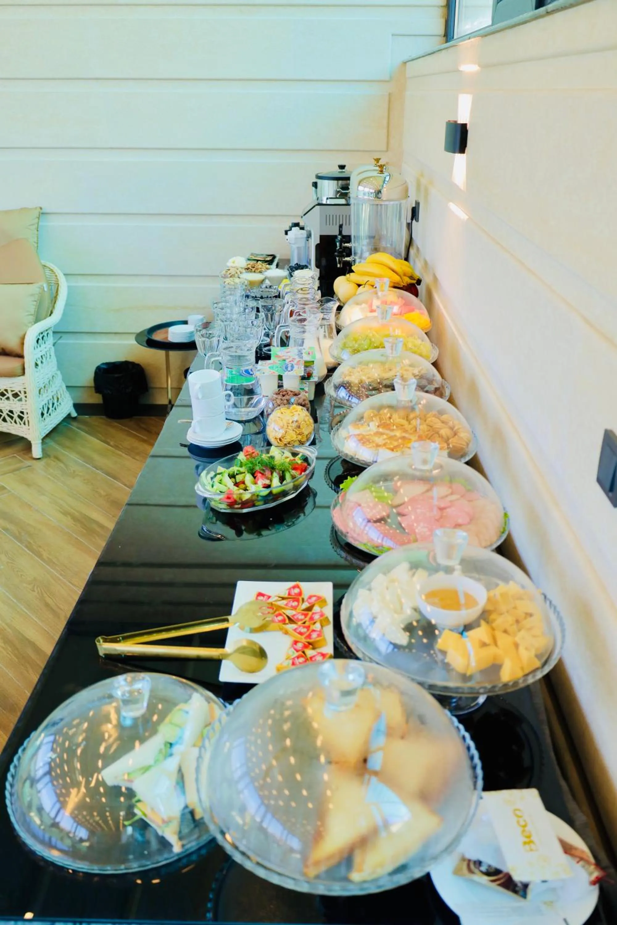 Buffet breakfast in RIO Hotel