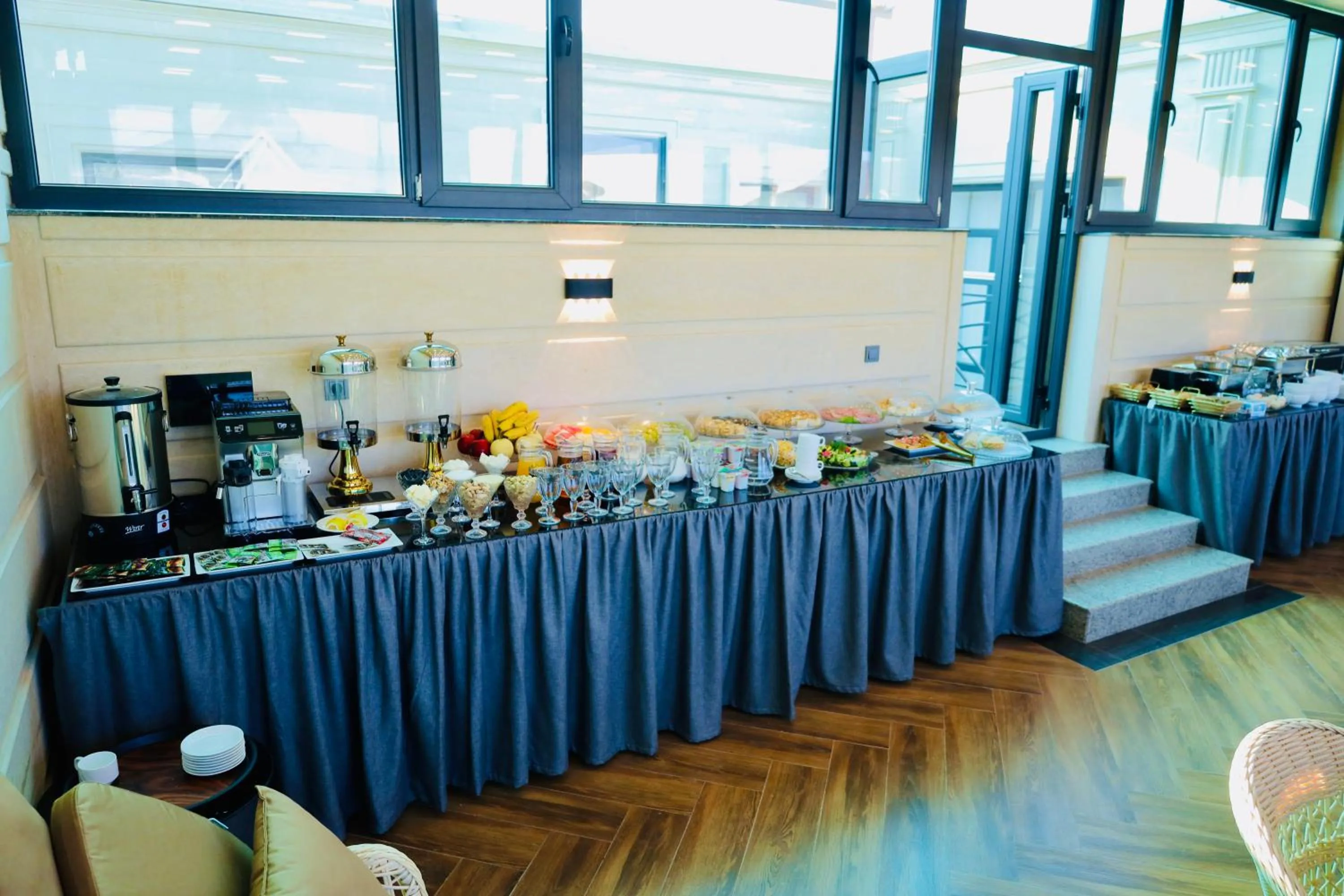 Buffet breakfast in RIO Hotel