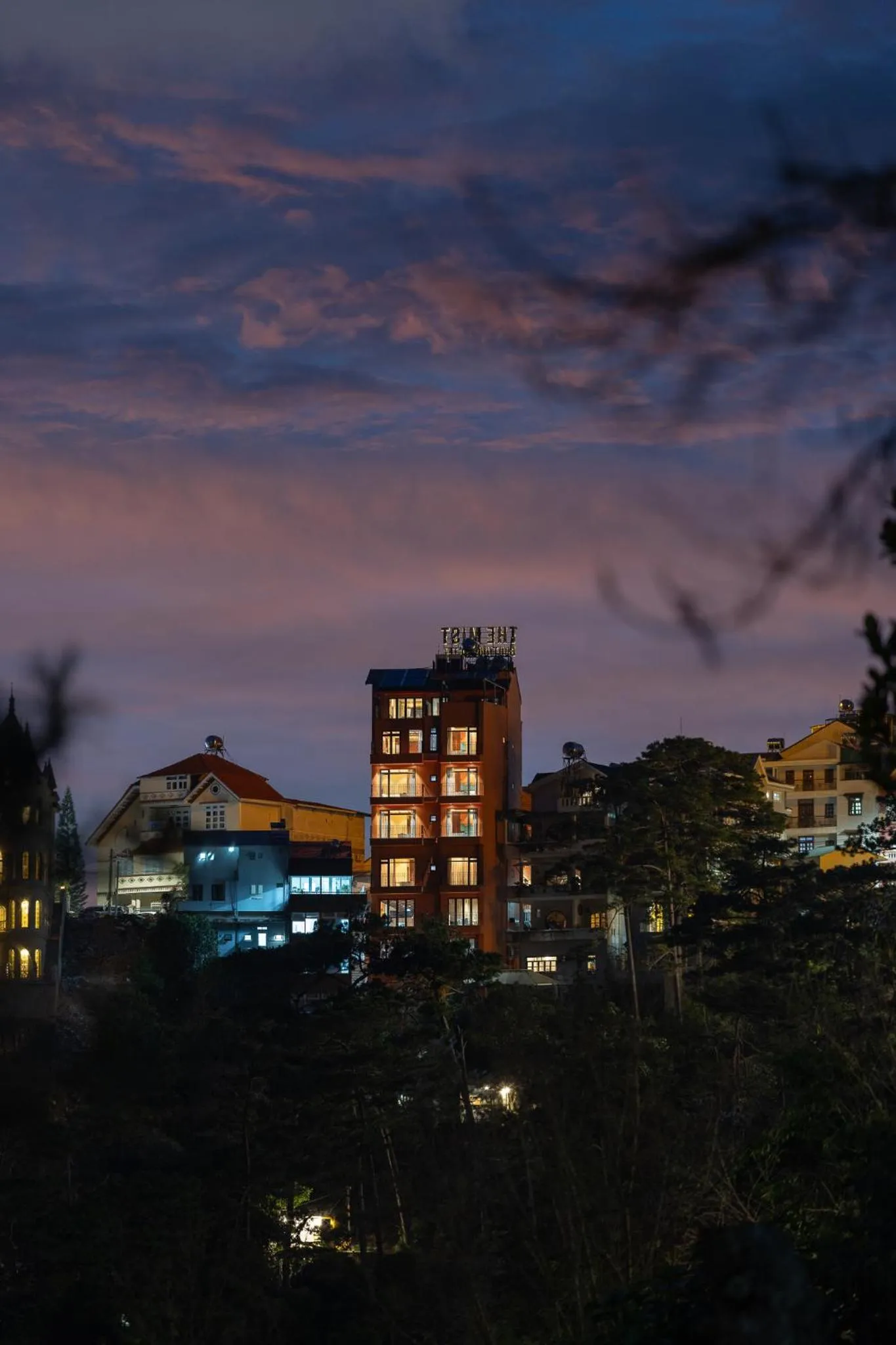 Property building in The Mist Boutique DaLat Hotel