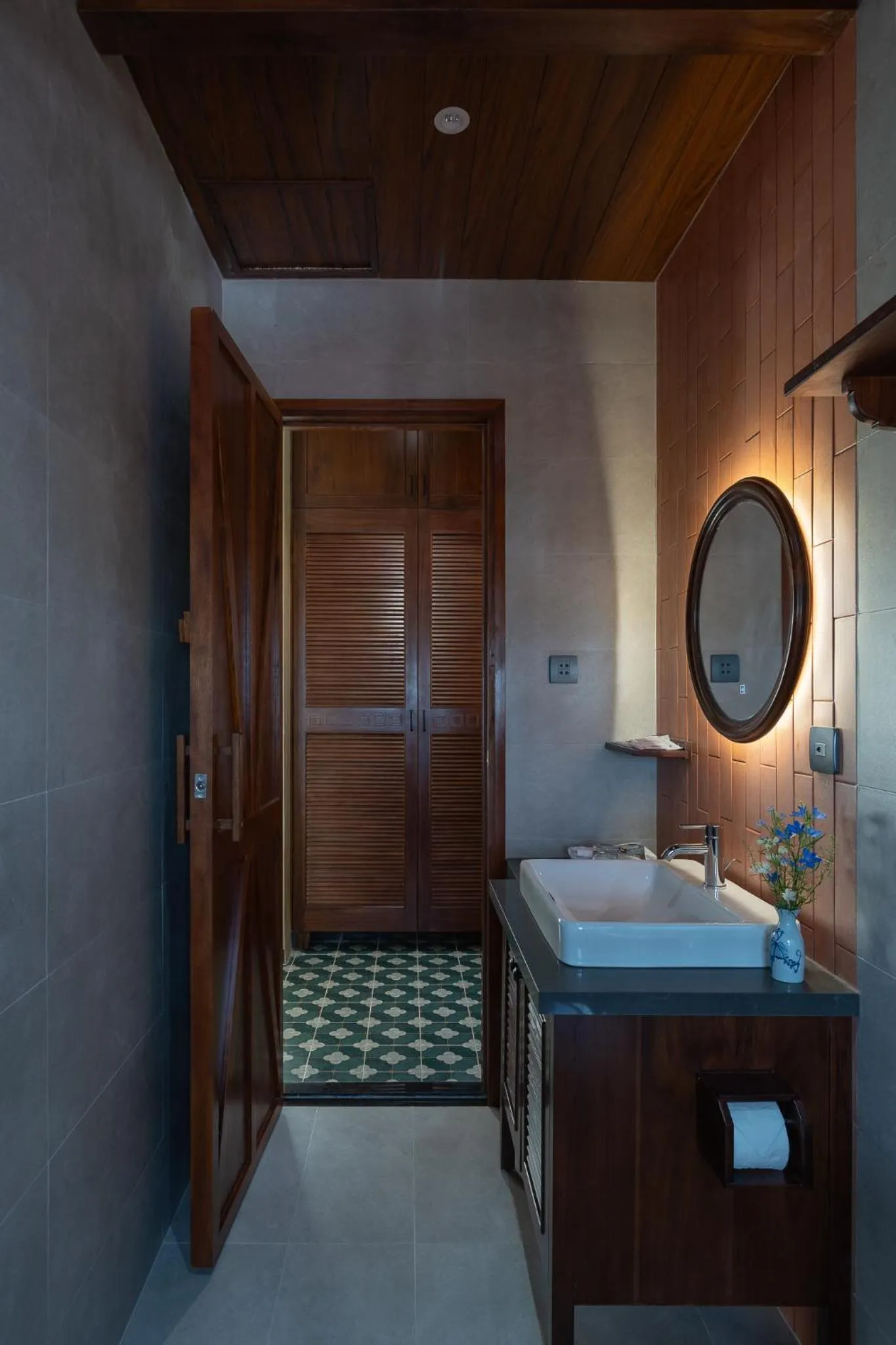 Bathroom in The Mist Boutique DaLat Hotel