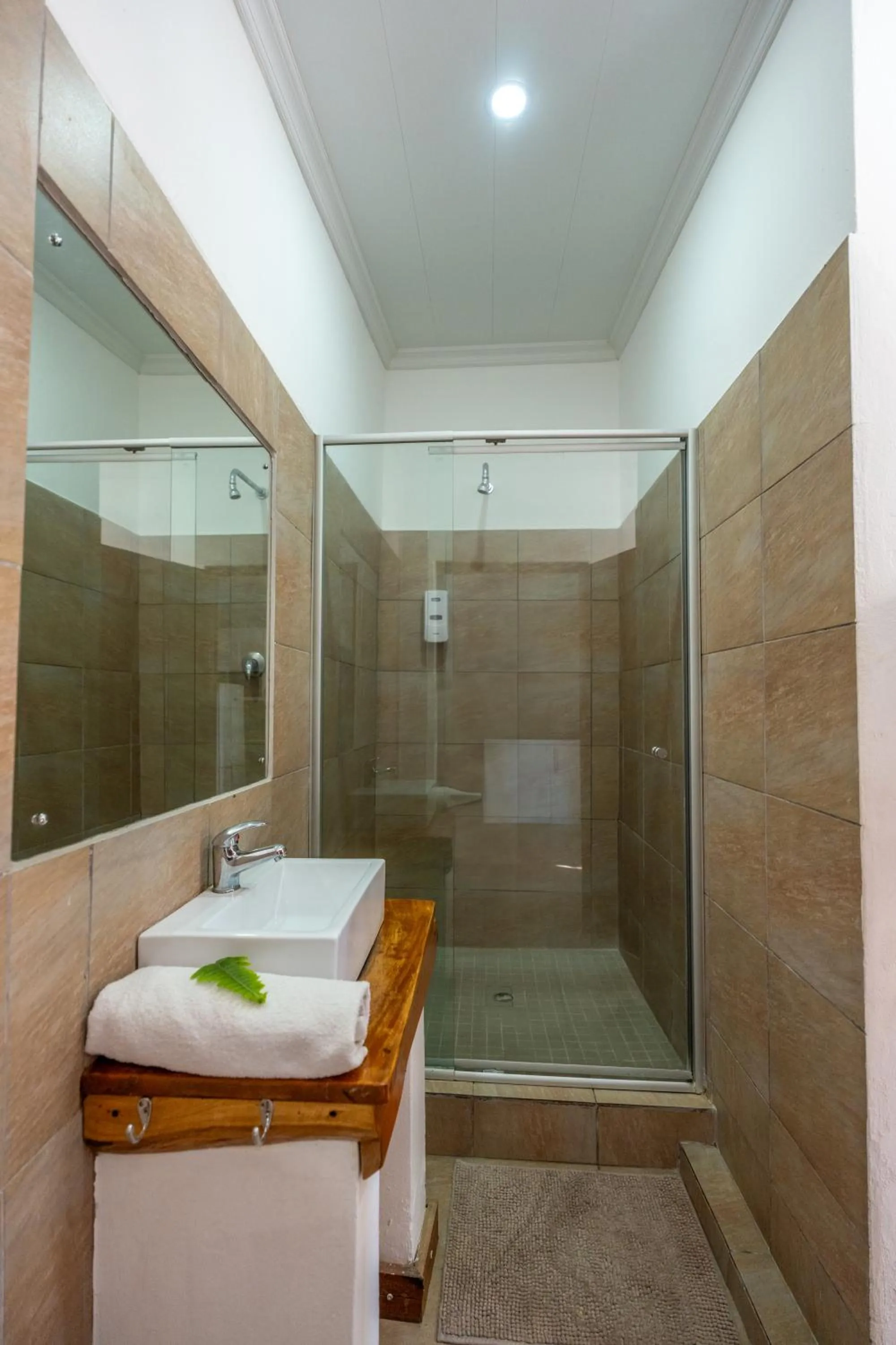 Bathroom in Tidewaters River Lodge