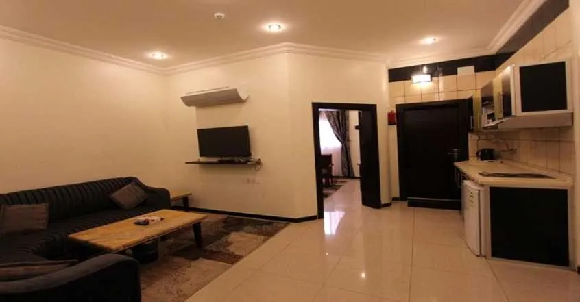 Living room in فخامة الديار للشقق المخدومة Fakhamat Aldyar For Serviced Apartments