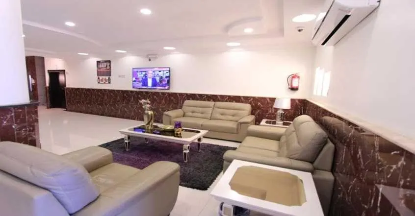 Seating area in فخامة الديار للشقق المخدومة Fakhamat Aldyar For Serviced Apartments
