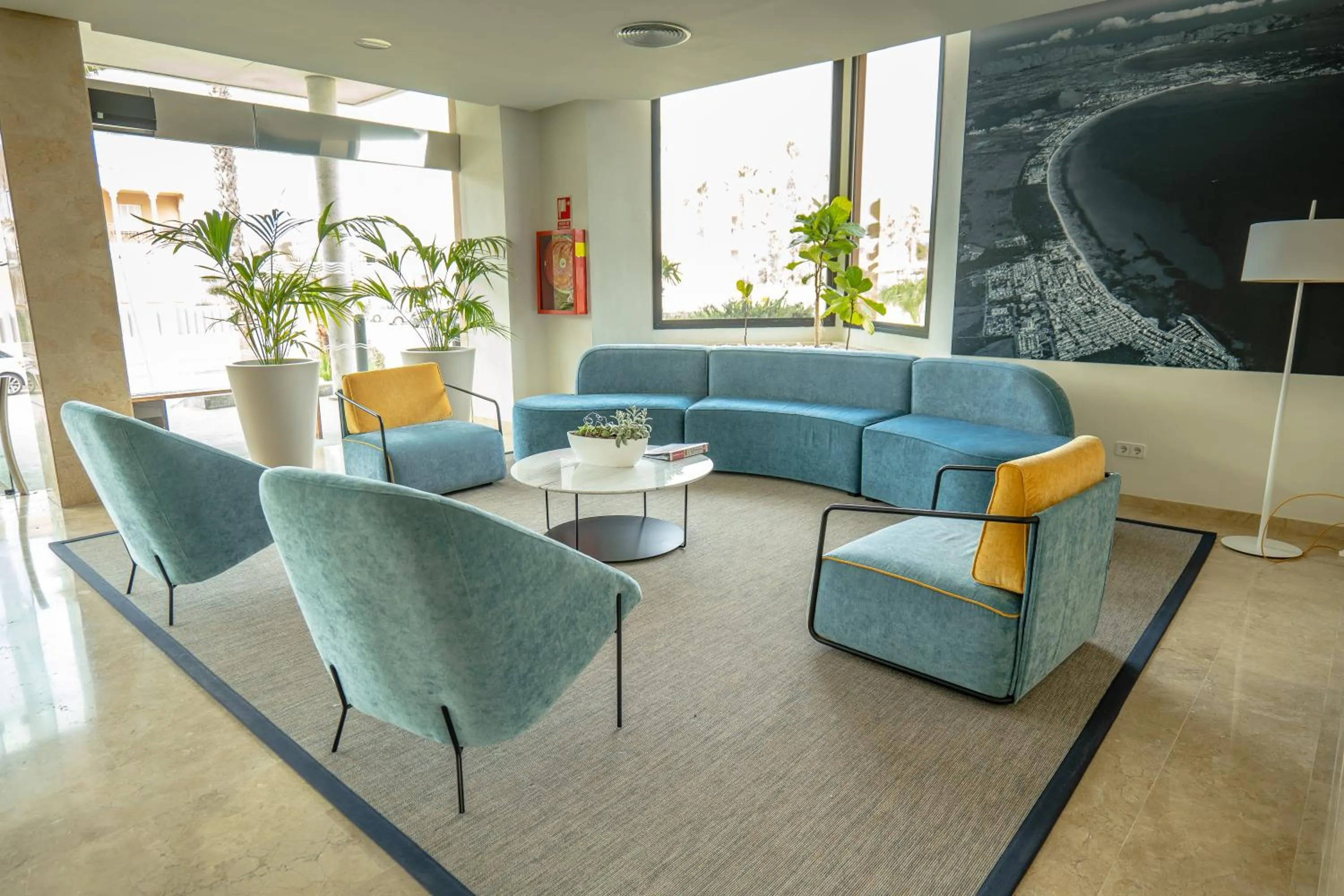 Lobby or reception in Aparthotel Dunes Platja