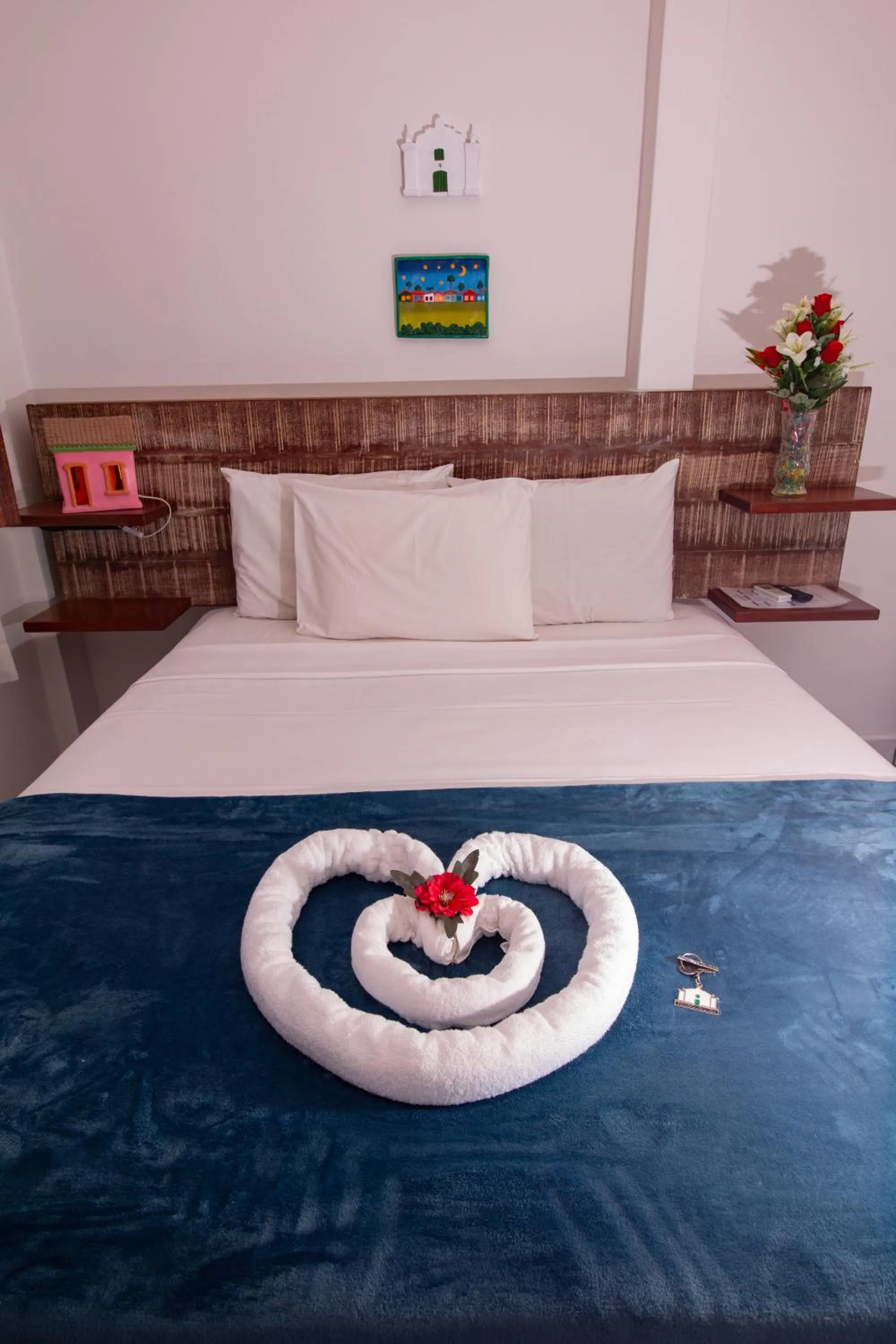 Bed in Pousada do Mineiro