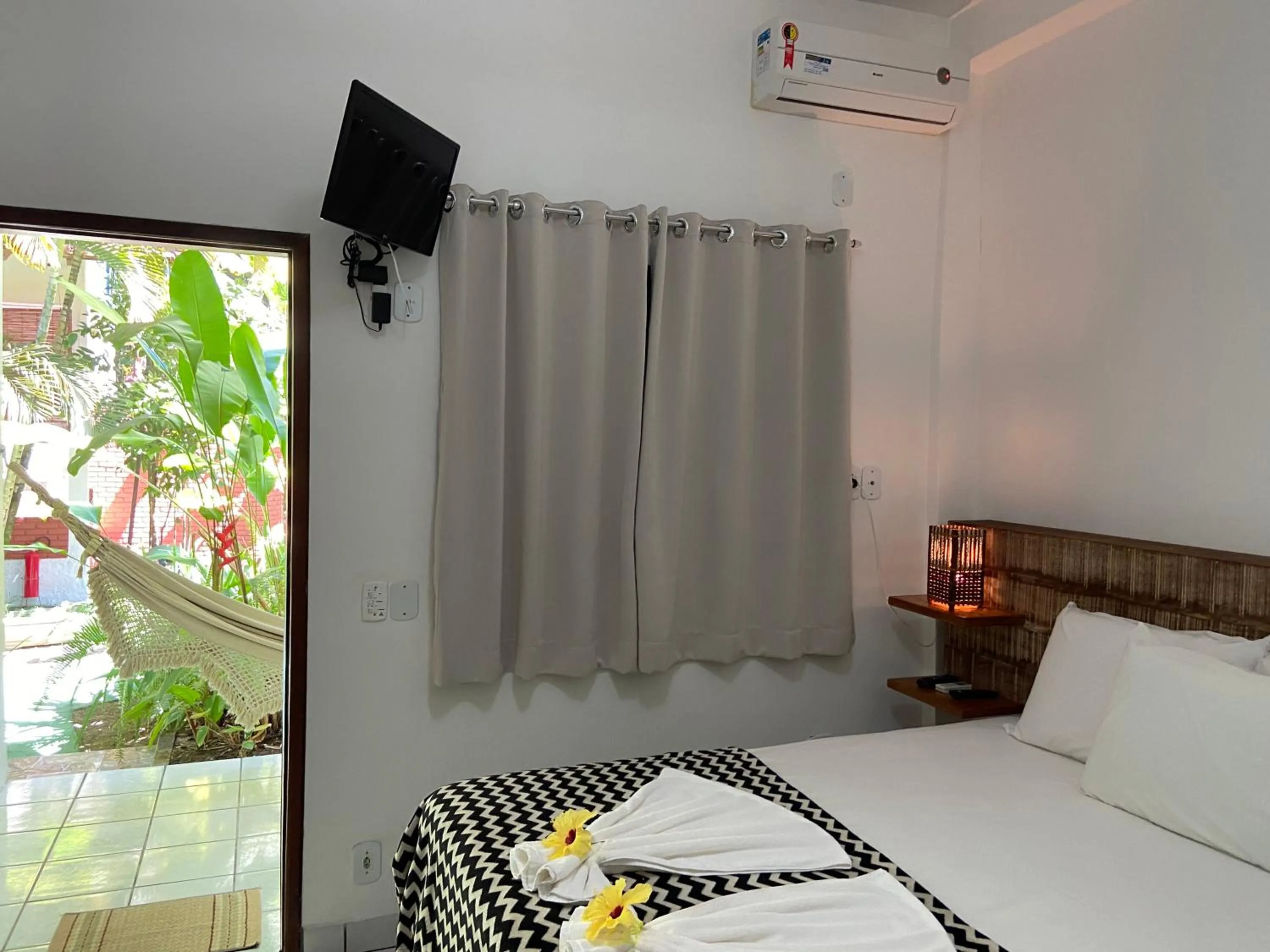 Bed in Pousada do Mineiro