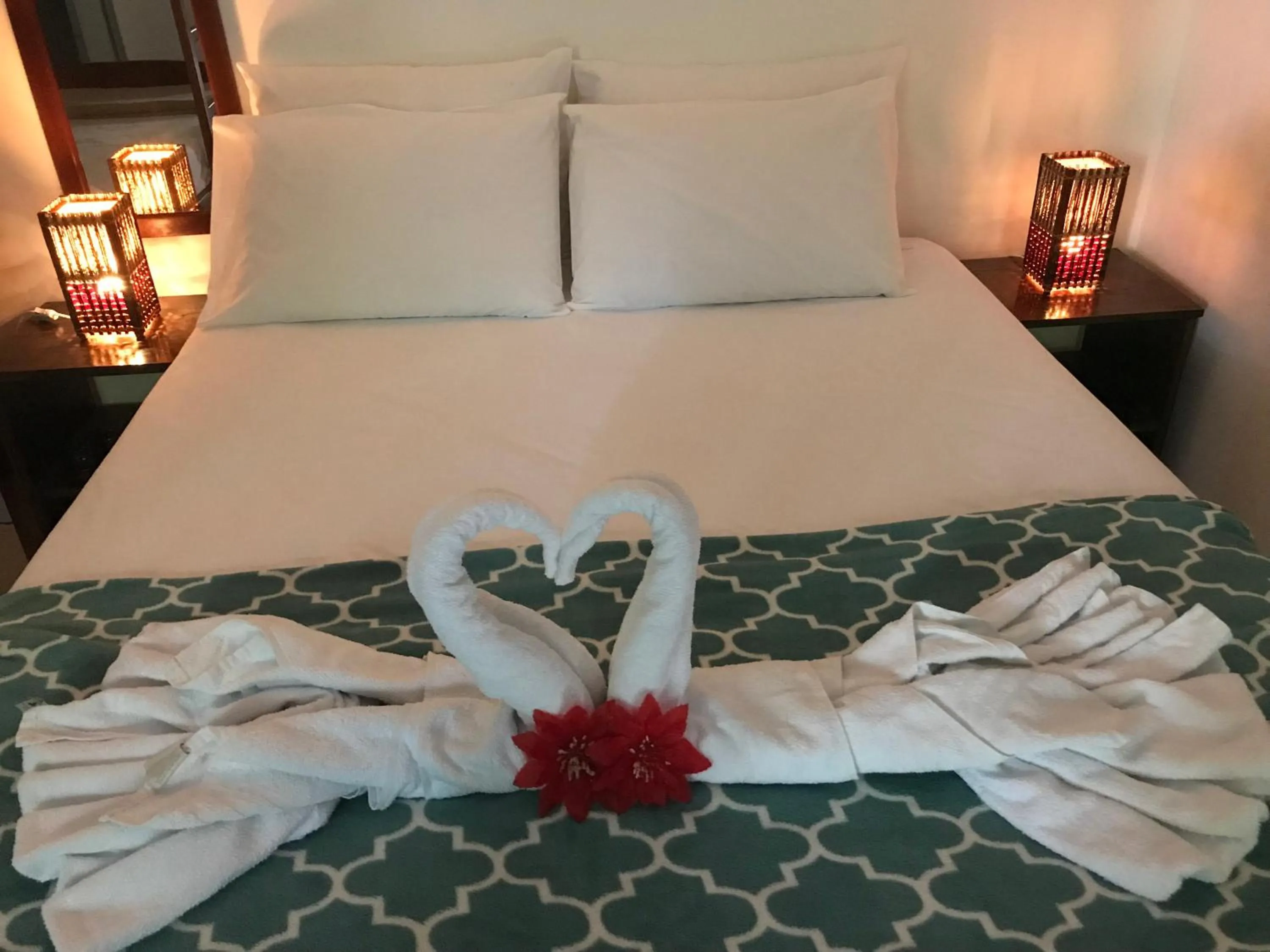 Bed in Pousada do Mineiro