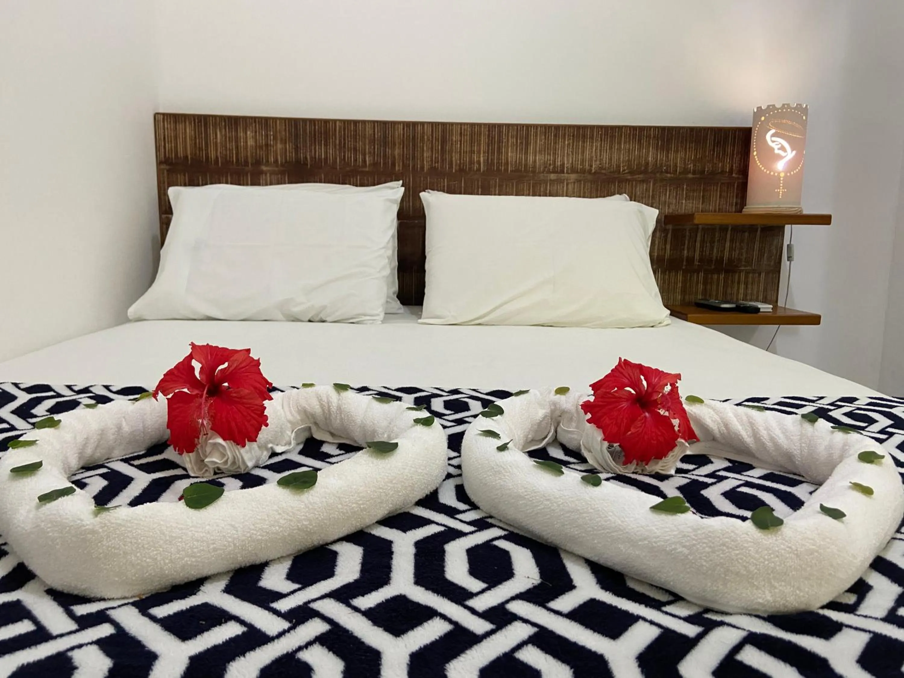 Bed in Pousada do Mineiro