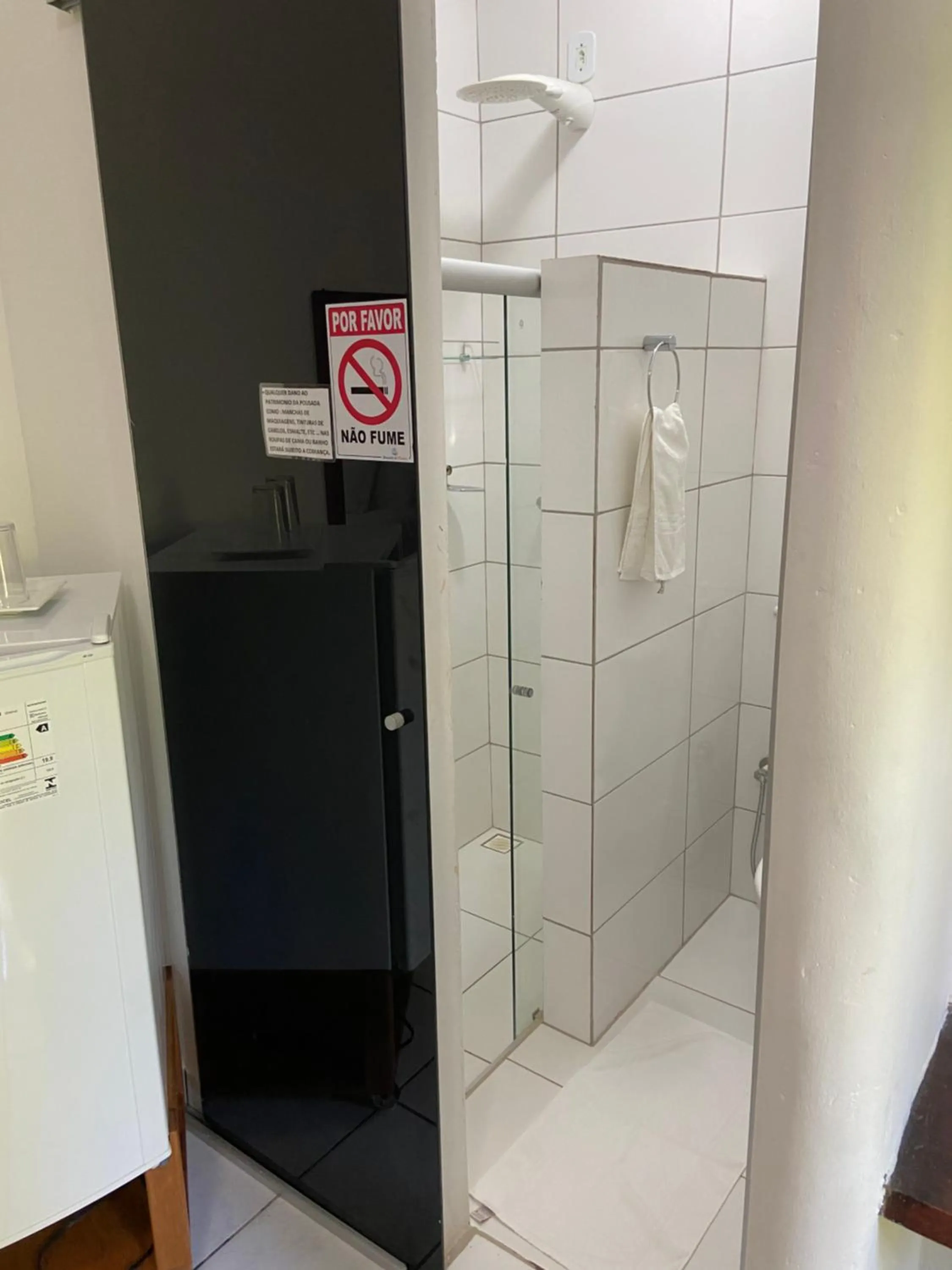 Shower in Pousada do Mineiro