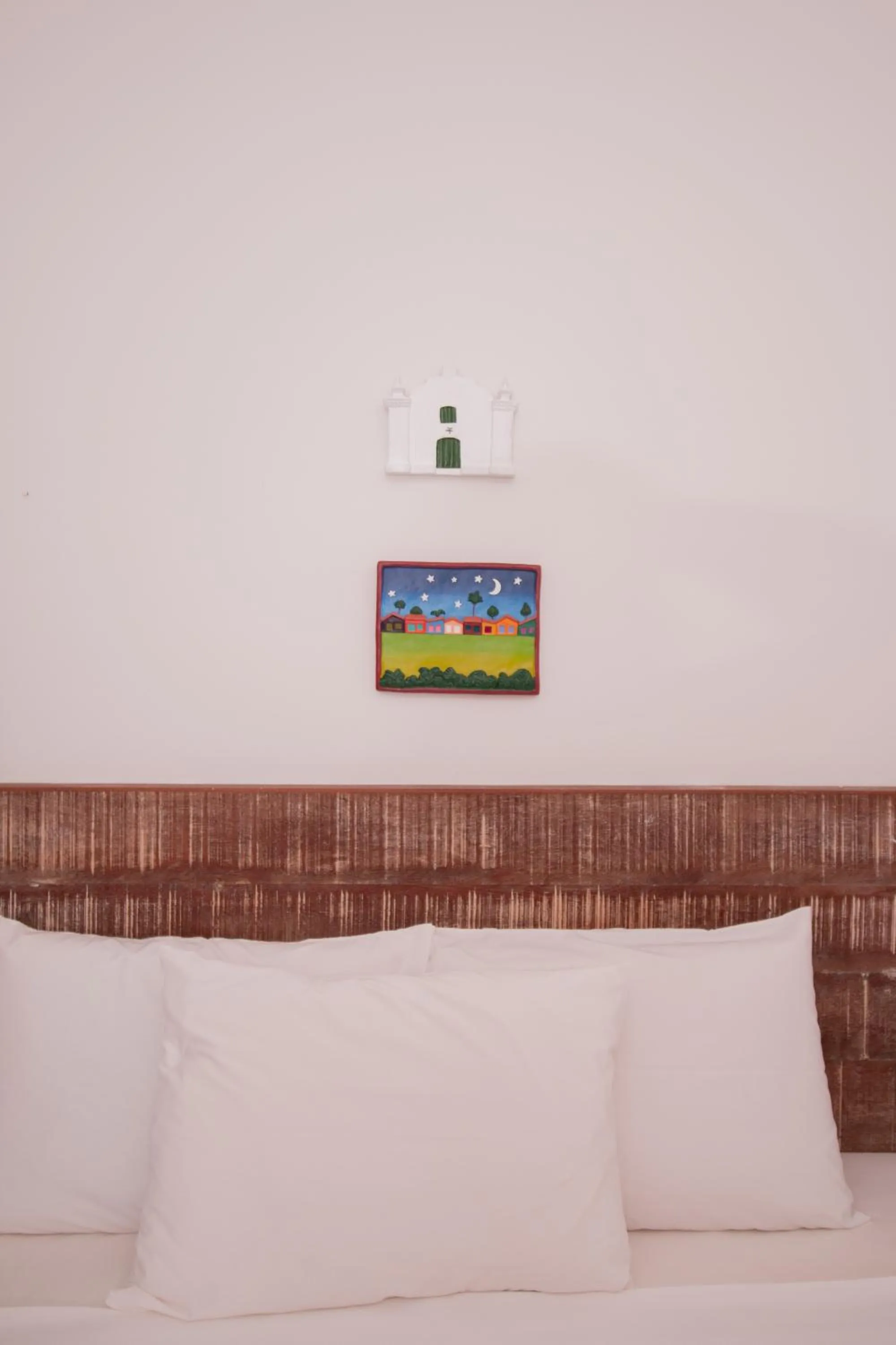 Bed in Pousada do Mineiro