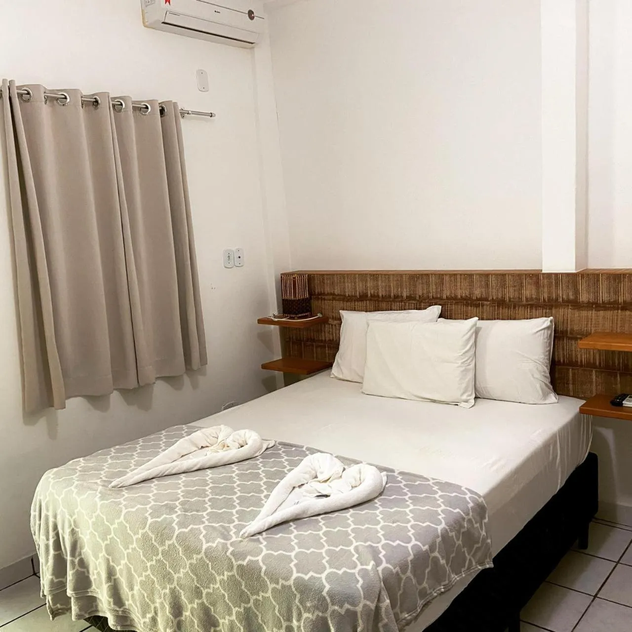 Bed in Pousada do Mineiro