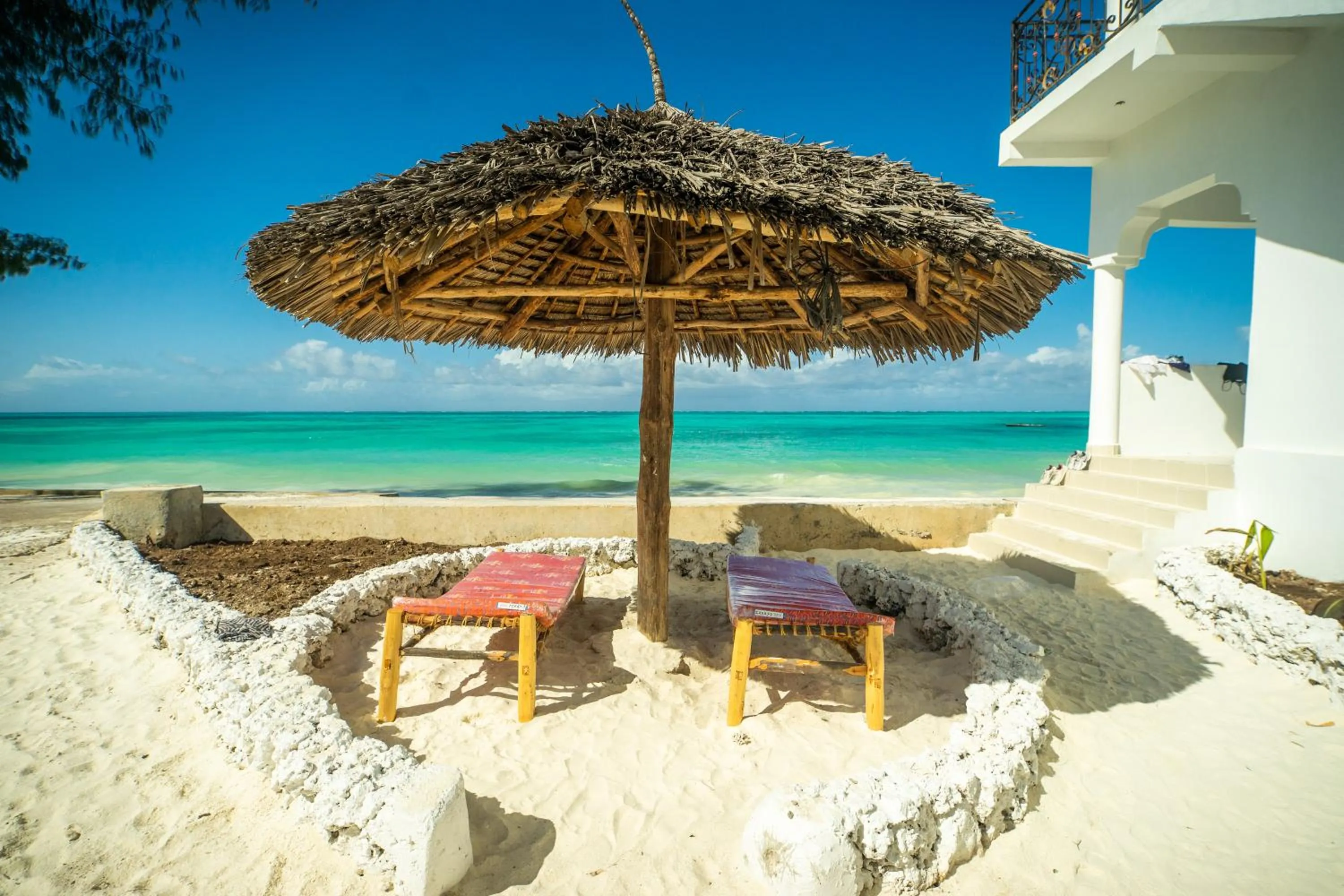 Patio in Visitor's Inn