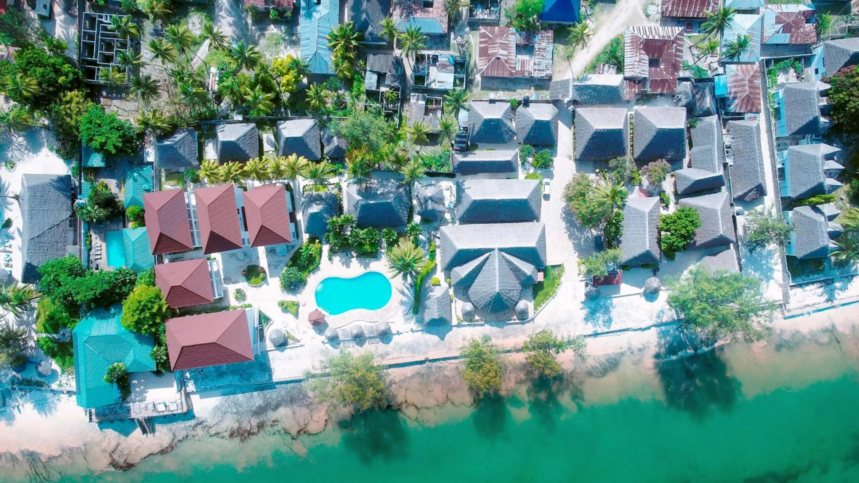 Bird's eye view in Visitor's Inn