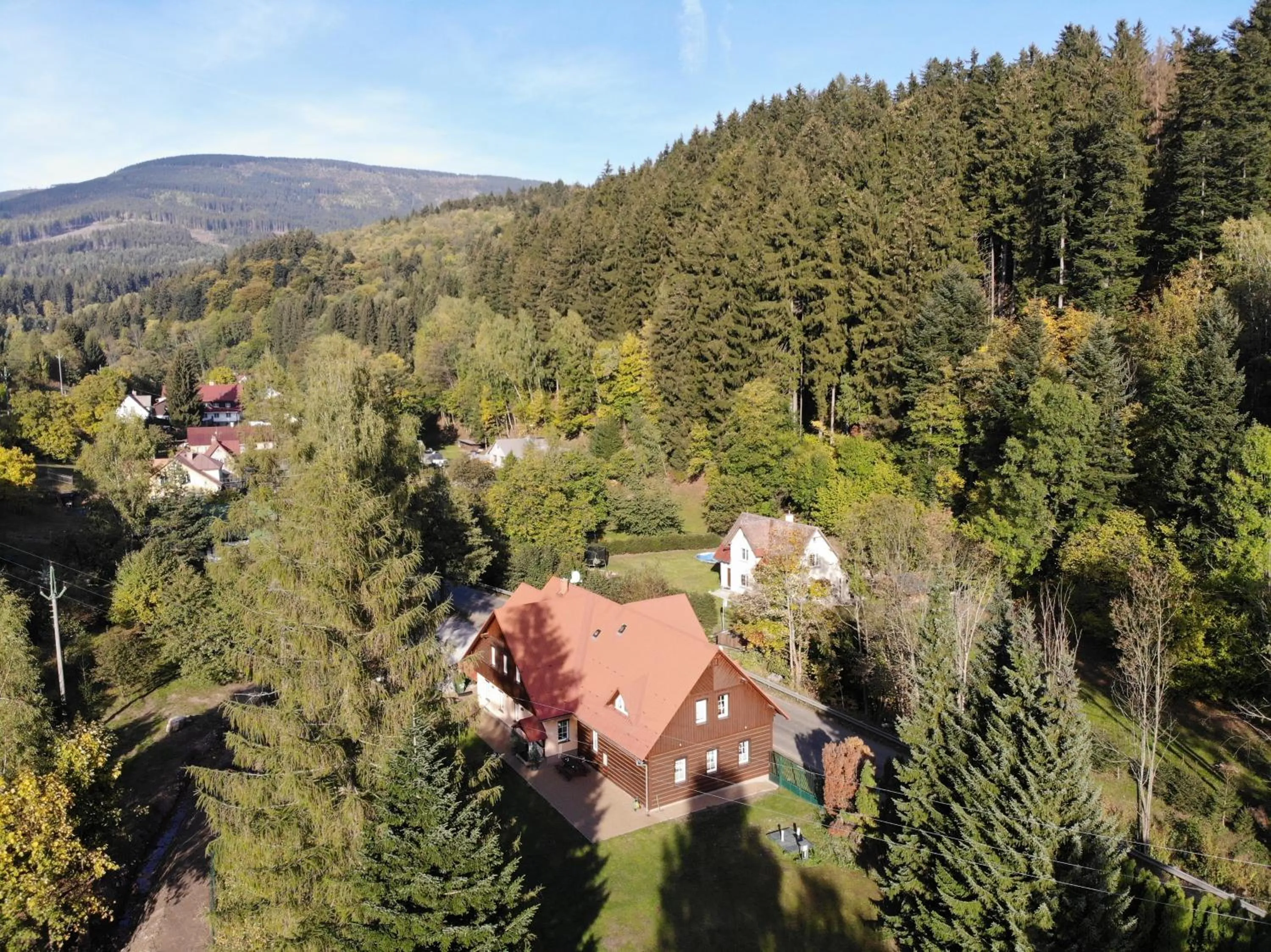 Bird's eye view in Apartments White - Hill