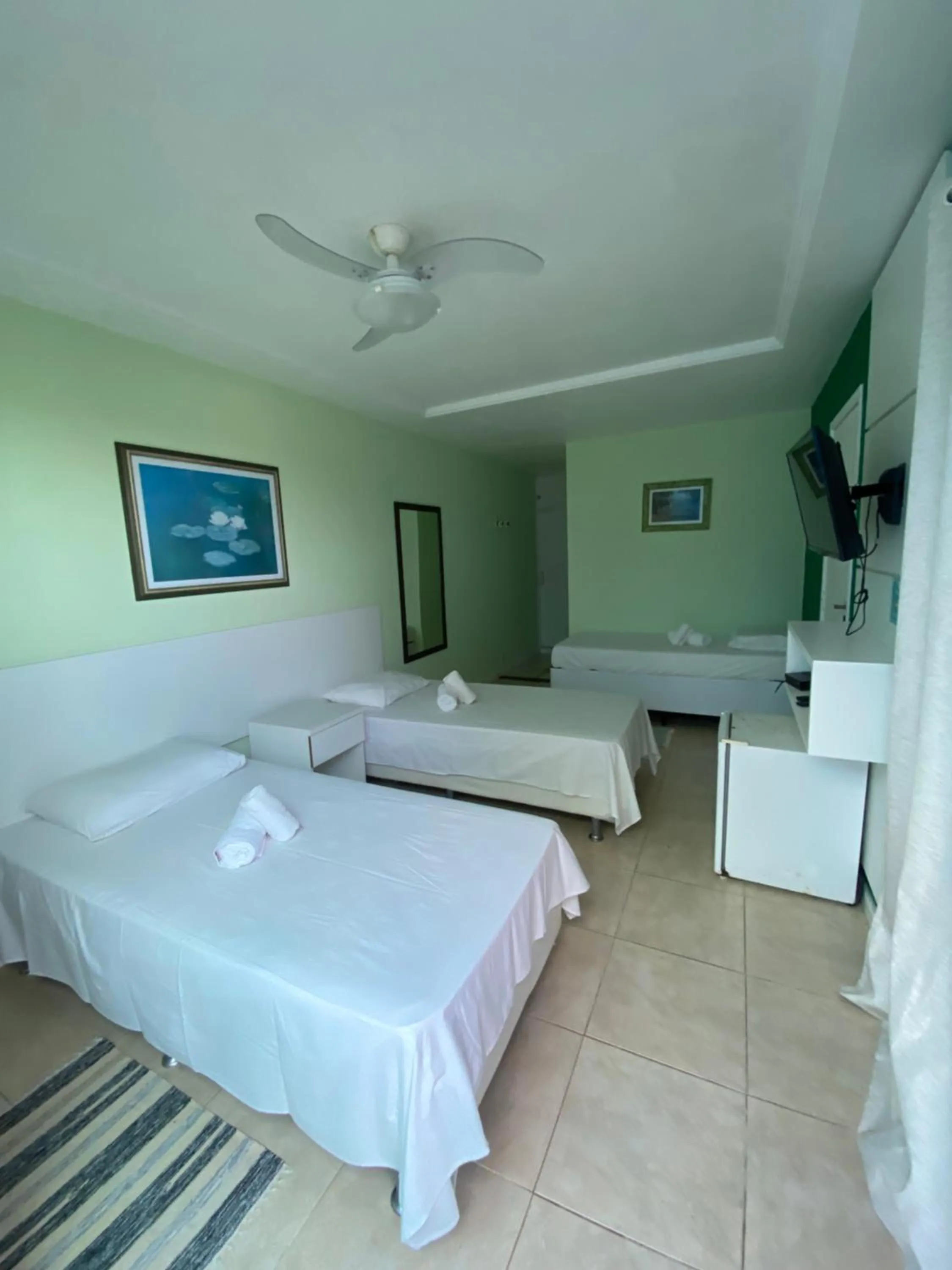 Bed in Pousada Akaroa