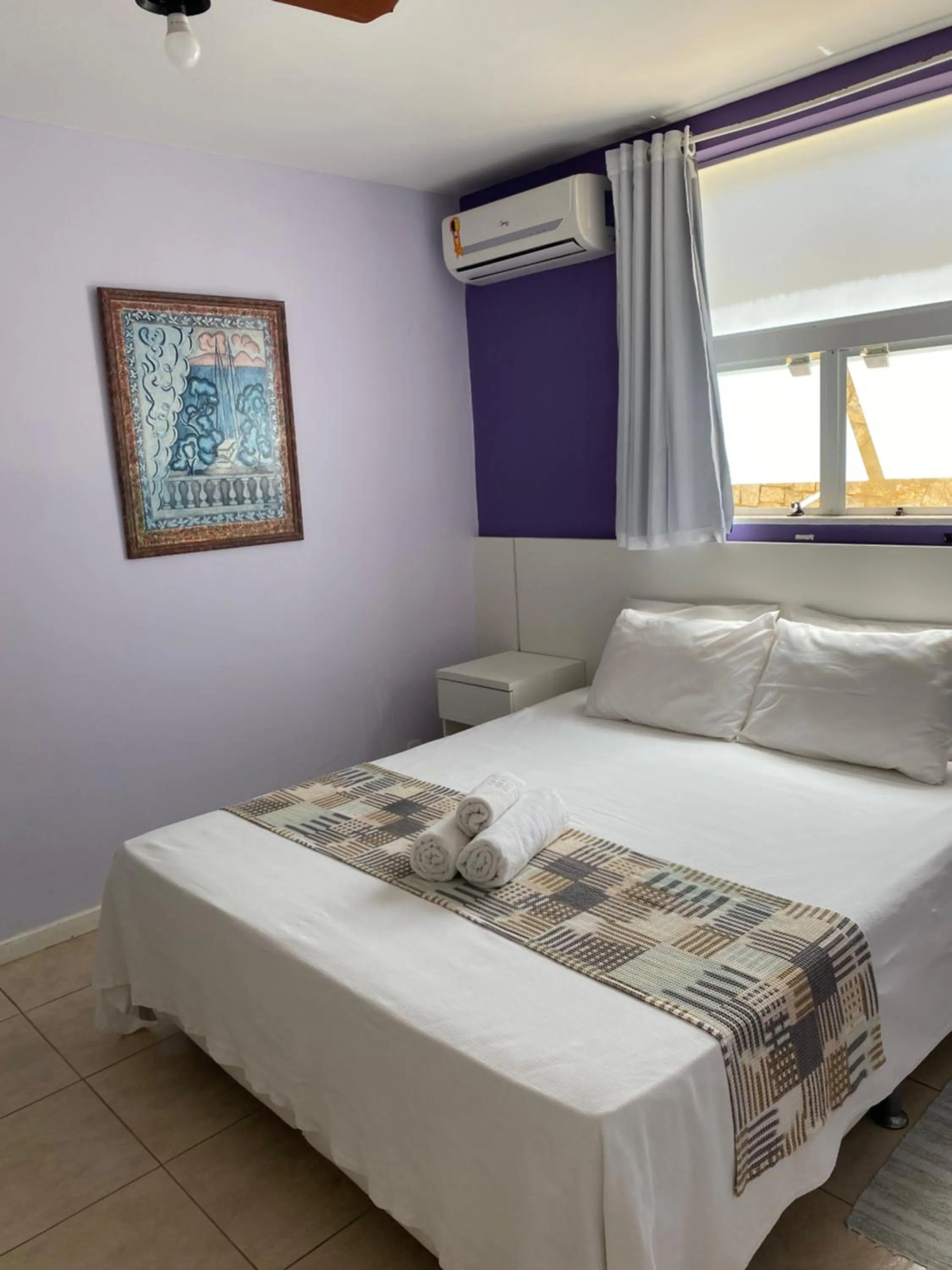 Bed in Pousada Akaroa