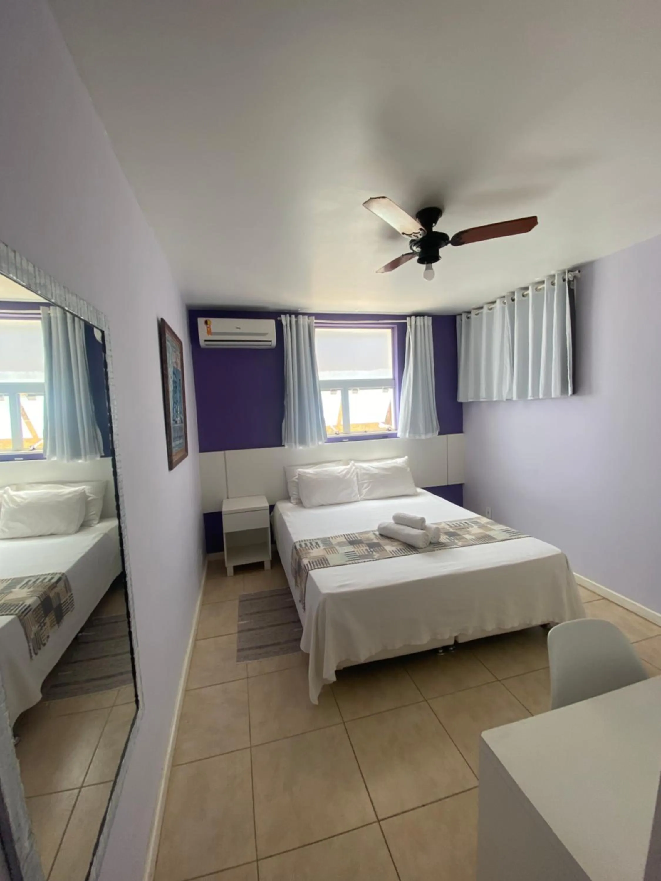 Bed in Pousada Akaroa